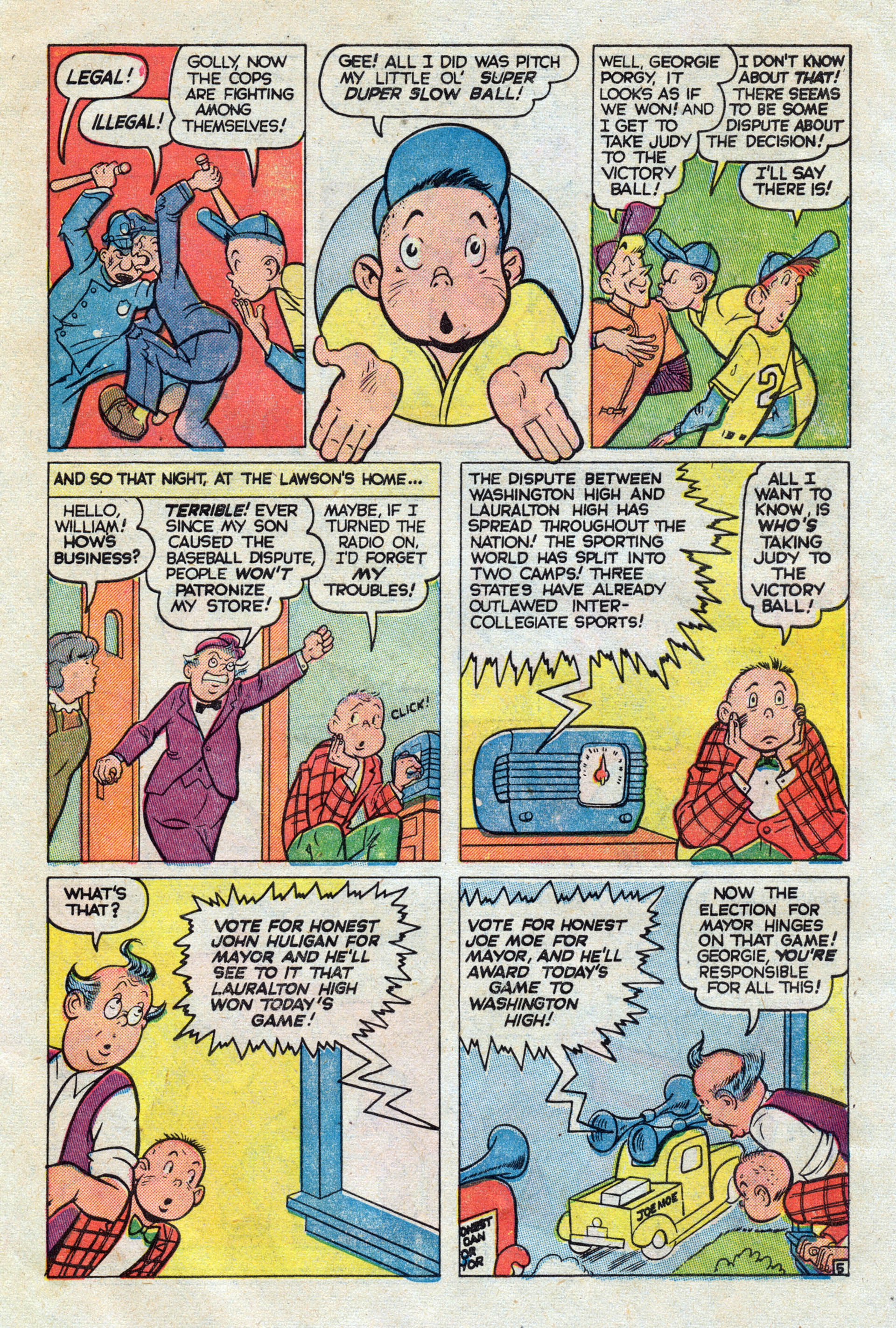 Read online Georgie Comics (1949) comic -  Issue #31 - 7