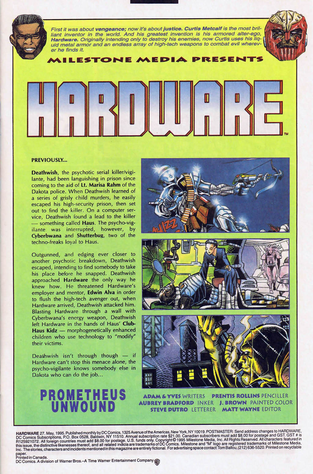 Read online Hardware comic -  Issue #27 - 2