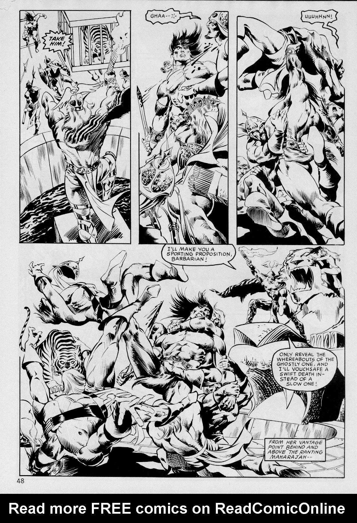 Read online The Savage Sword Of Conan comic -  Issue #103 - 47