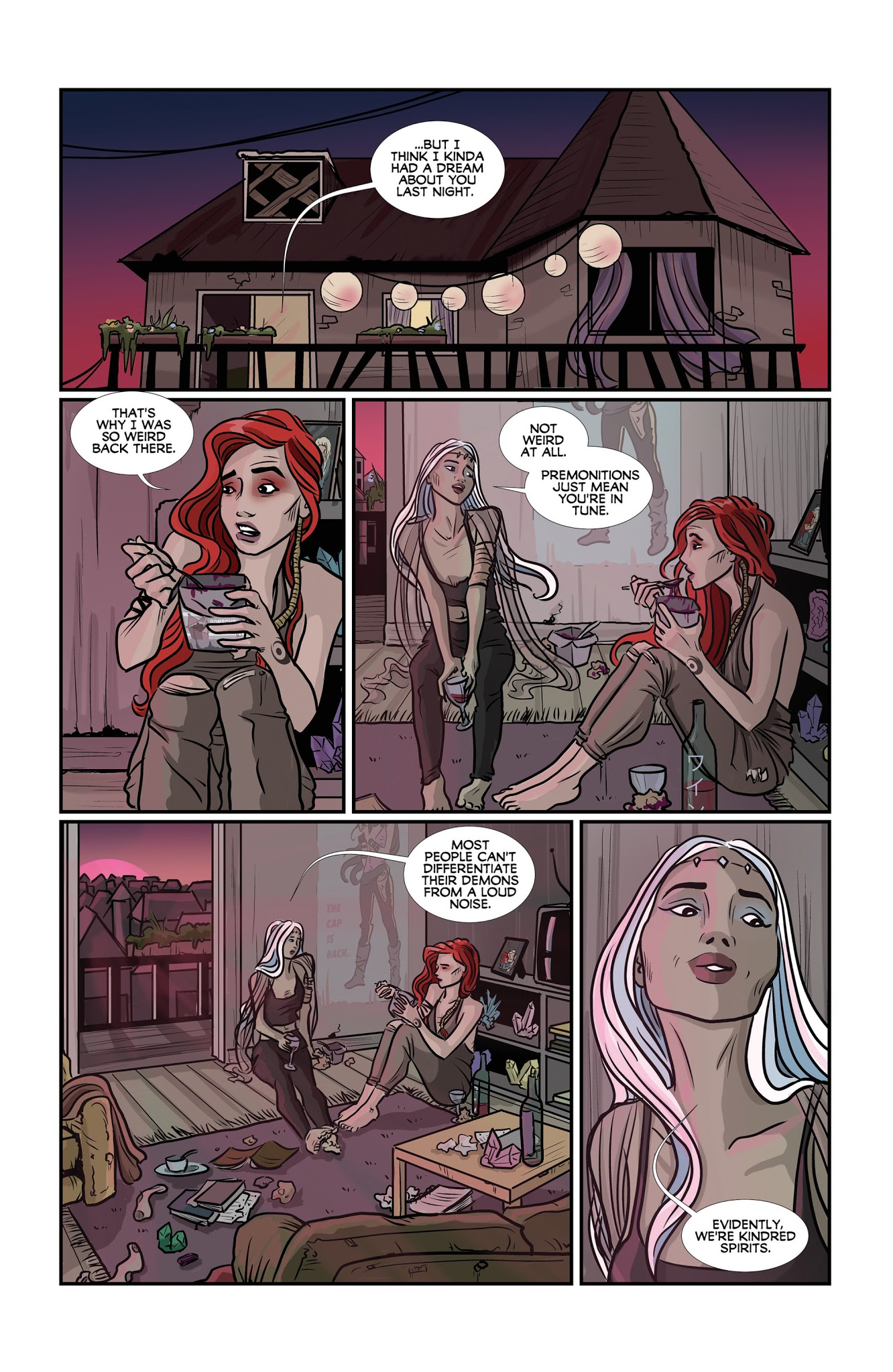 Read online Skin & Earth comic -  Issue #3 - 17