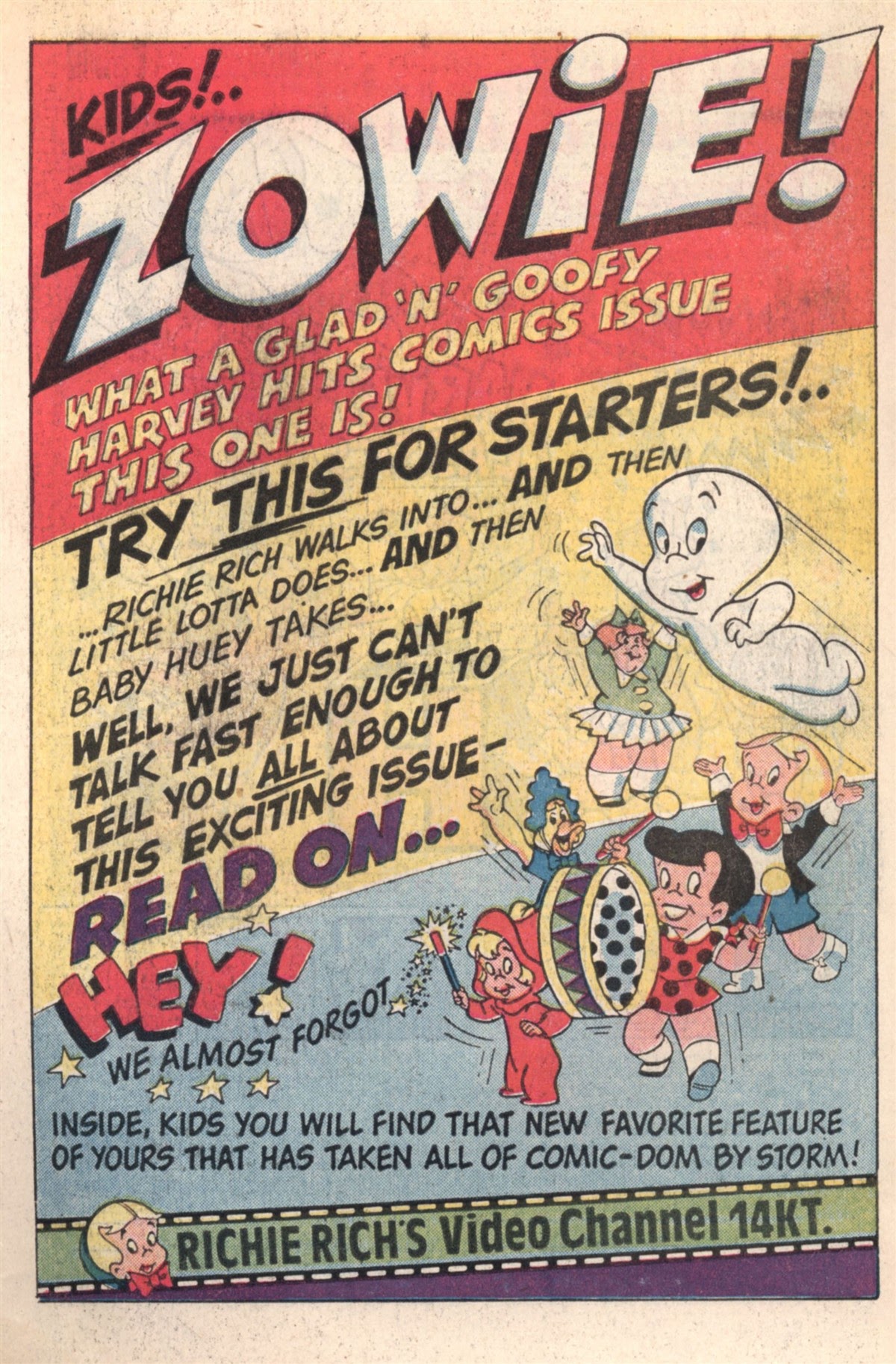 Read online Harvey Hits Comics comic -  Issue #2 - 3