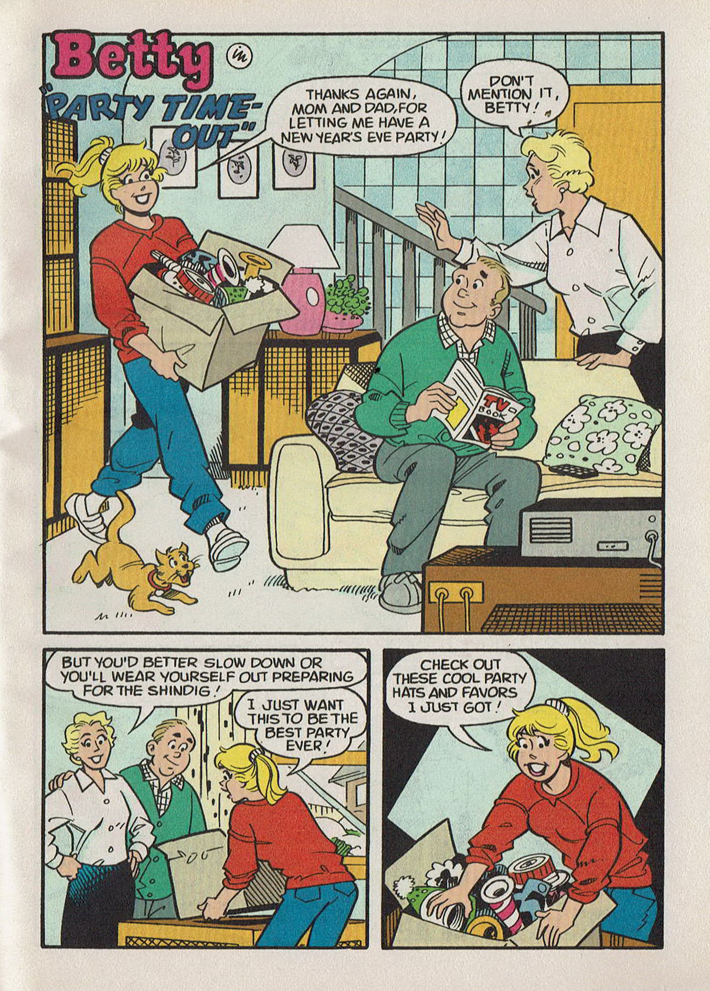 Read online Archie's Holiday Fun Digest comic -  Issue #12 - 91