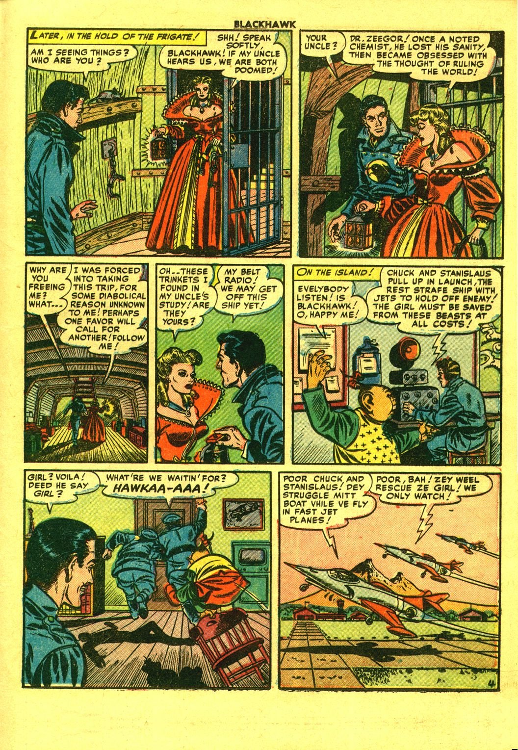 Read online Blackhawk (1957) comic -  Issue #51 - 21