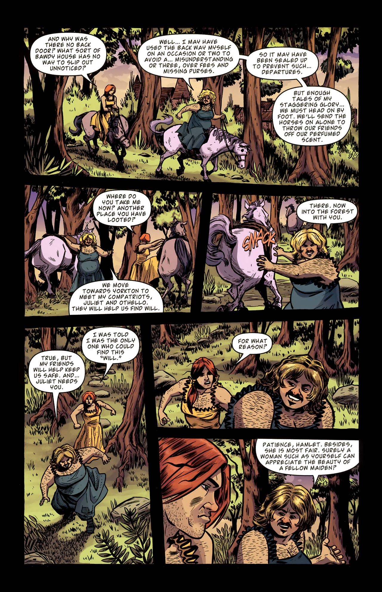 Read online Kill Shakespeare comic -  Issue #4 - 6