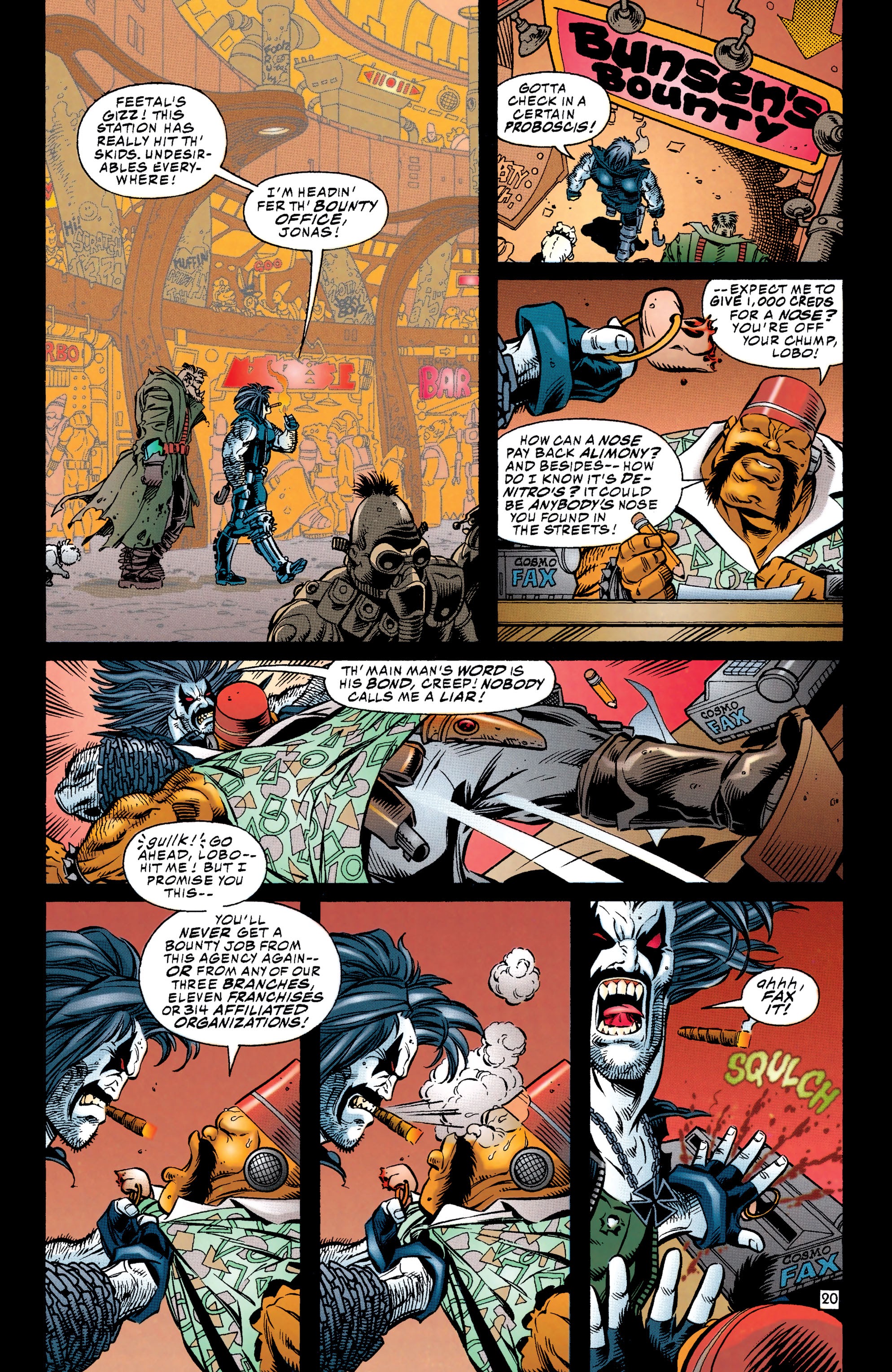 Read online Lobo (1993) comic -  Issue #1 - 21