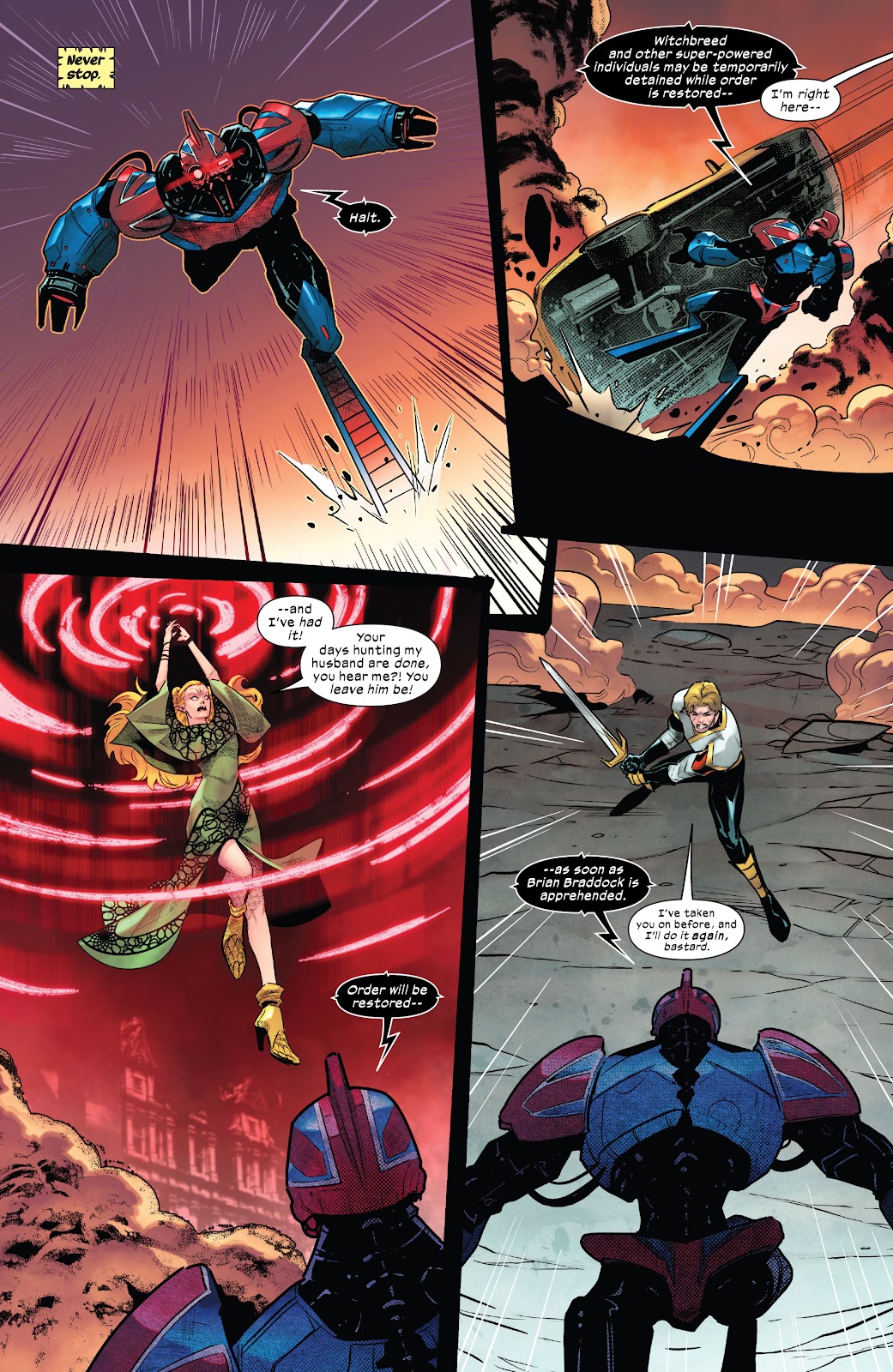 Betsy Braddock: Captain Britain issue 3 - Page 8