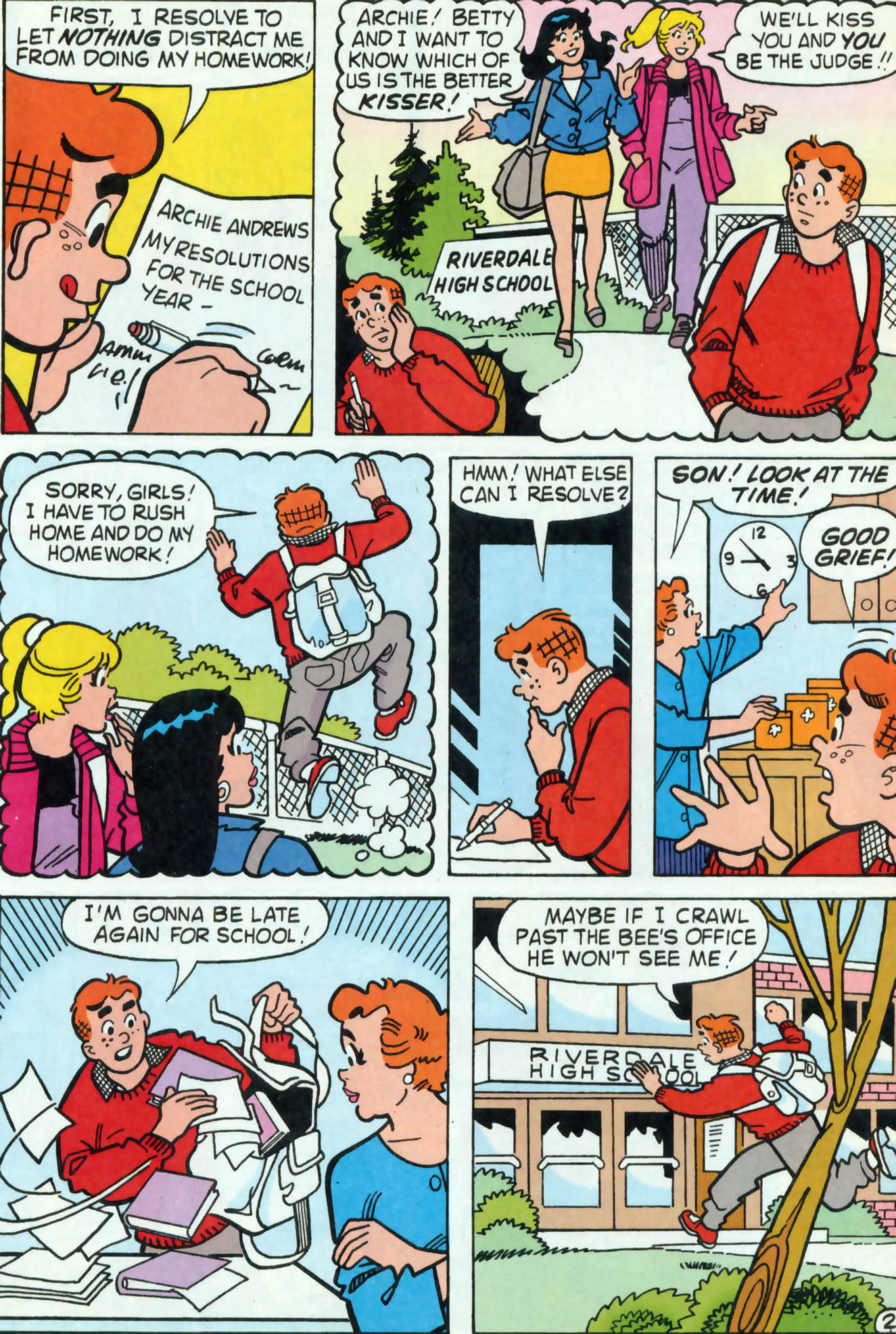 Read online Archie (1960) comic -  Issue #456 - 20