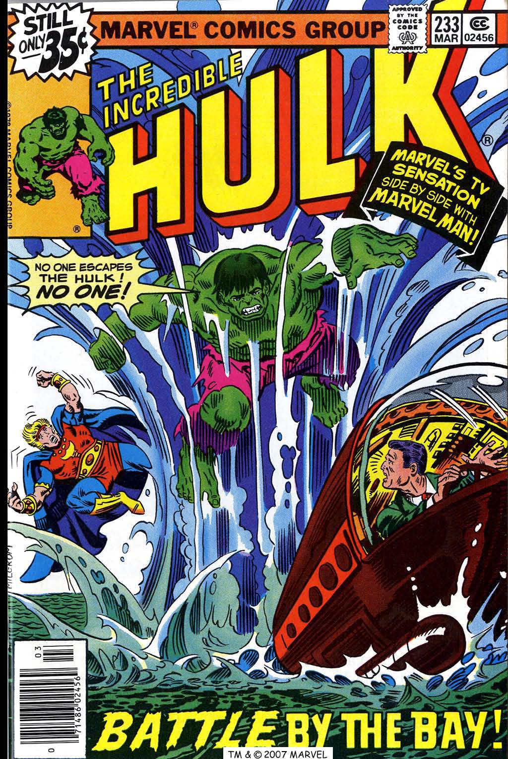 Read online The Incredible Hulk (1968) comic -  Issue #233 - 1