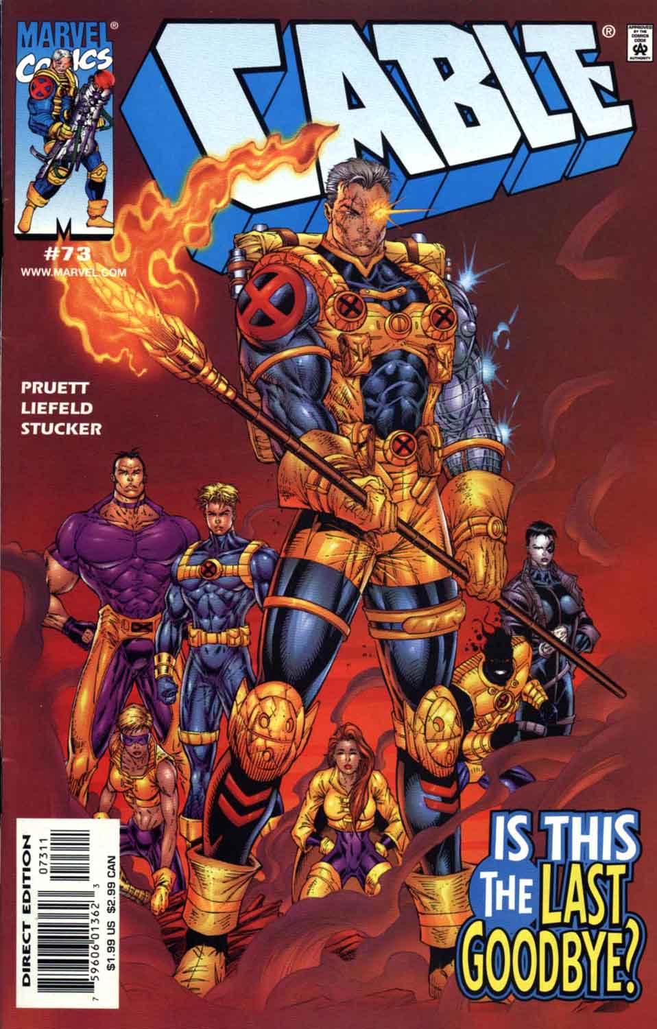 Read online Cable (1993) comic -  Issue #73 - 1