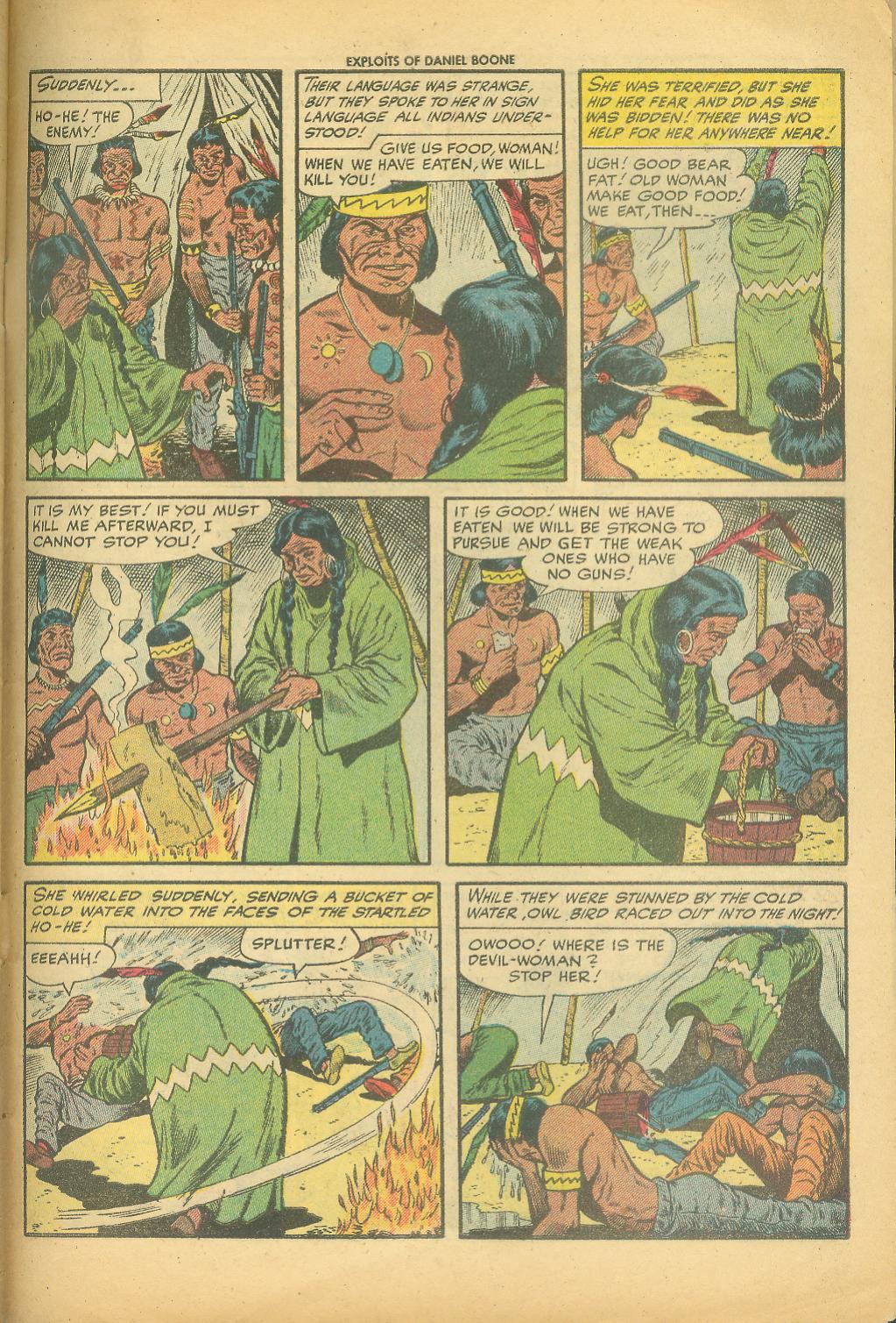 Read online Exploits of Daniel Boone comic -  Issue #1 - 31