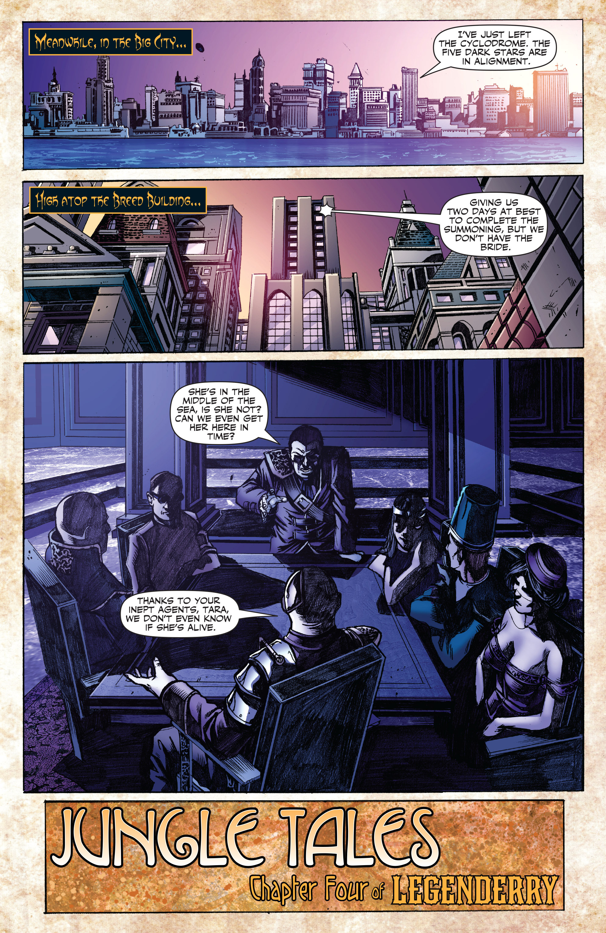 Read online Legenderry: A Steampunk Adventure comic -  Issue #4 - 3