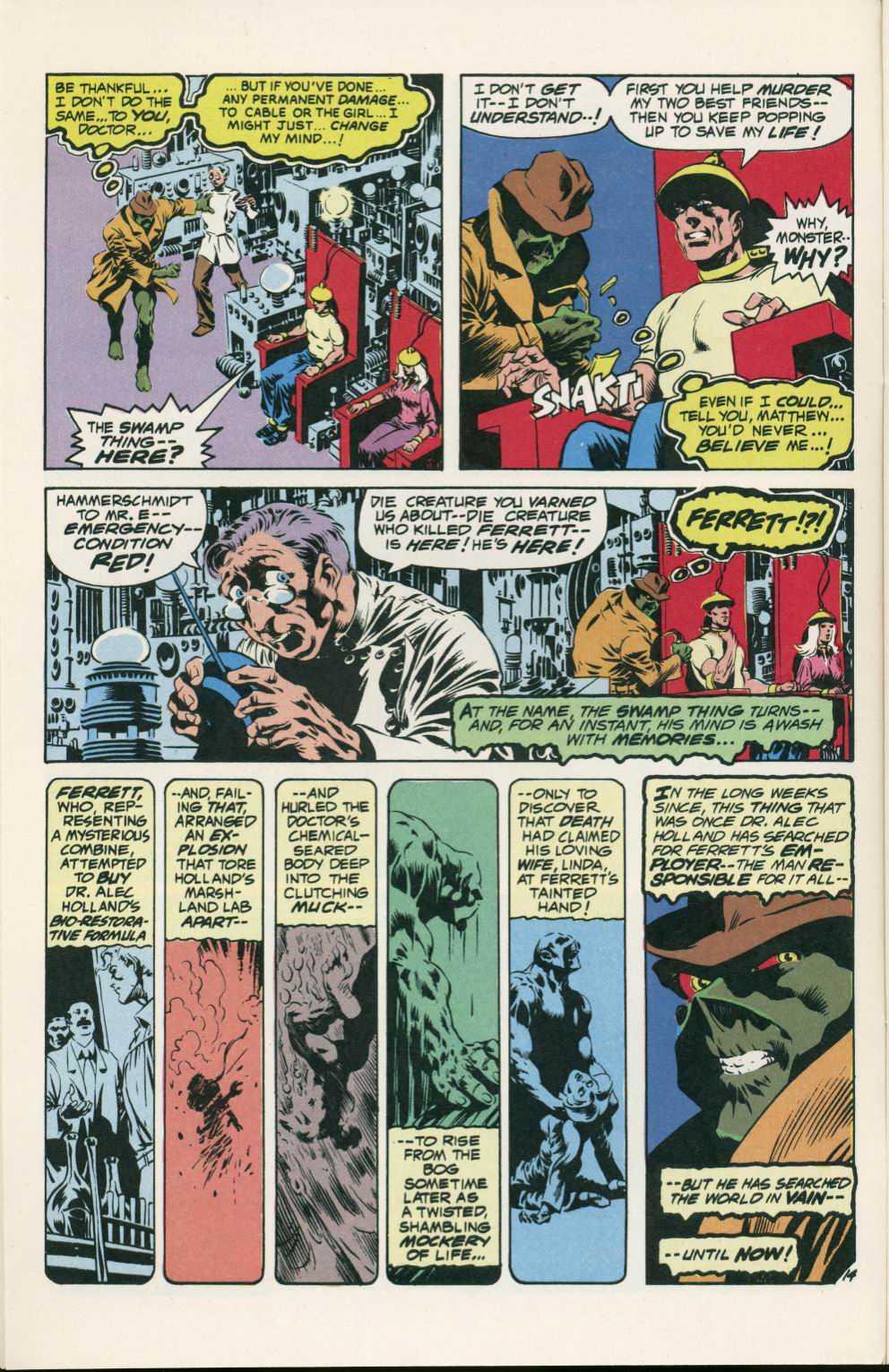 Read online Roots of the Swamp Thing comic -  Issue #4 - 16