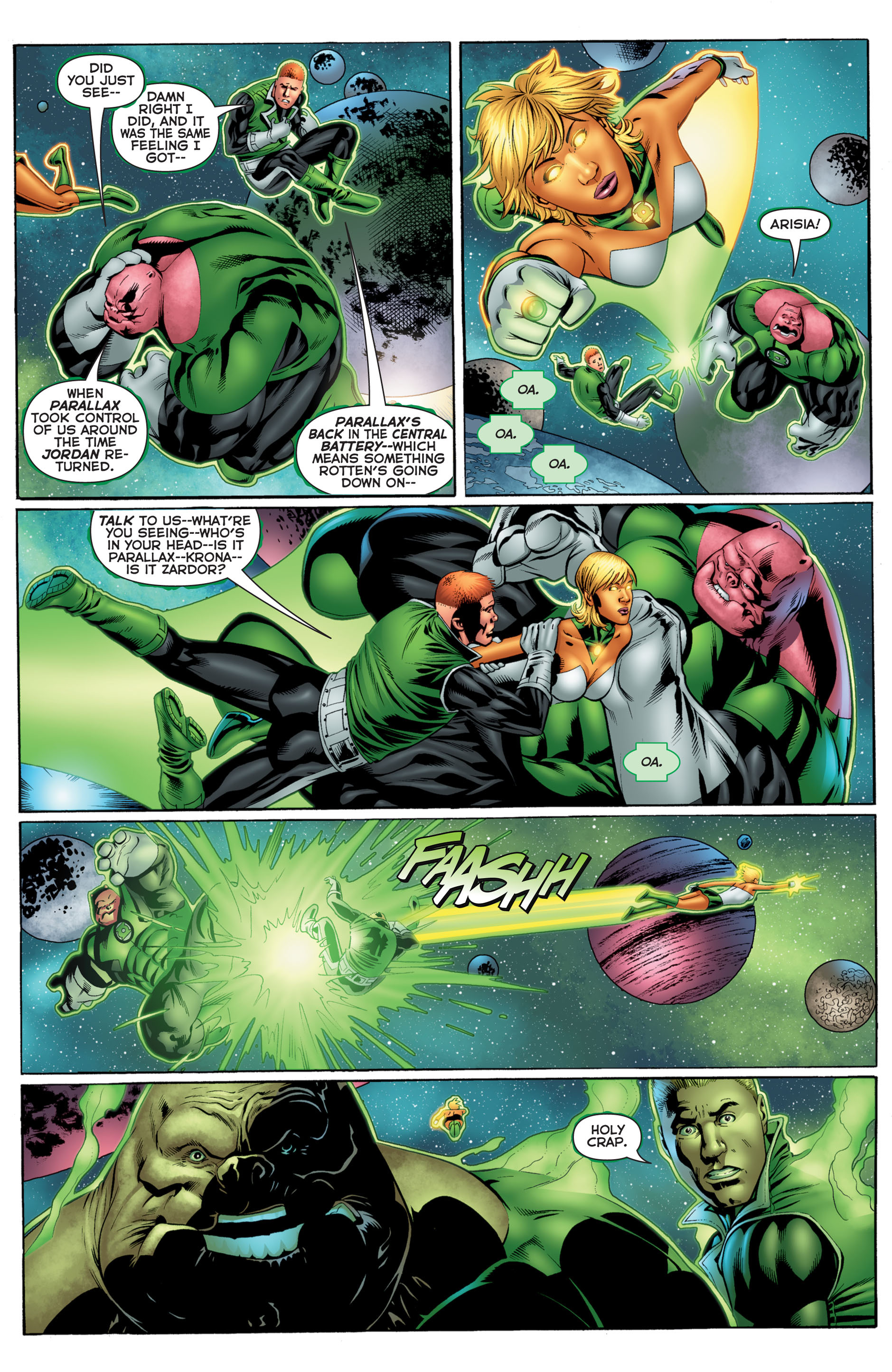 Read online Green Lantern: War of the Green Lanterns (2011) comic -  Issue # TPB - 73