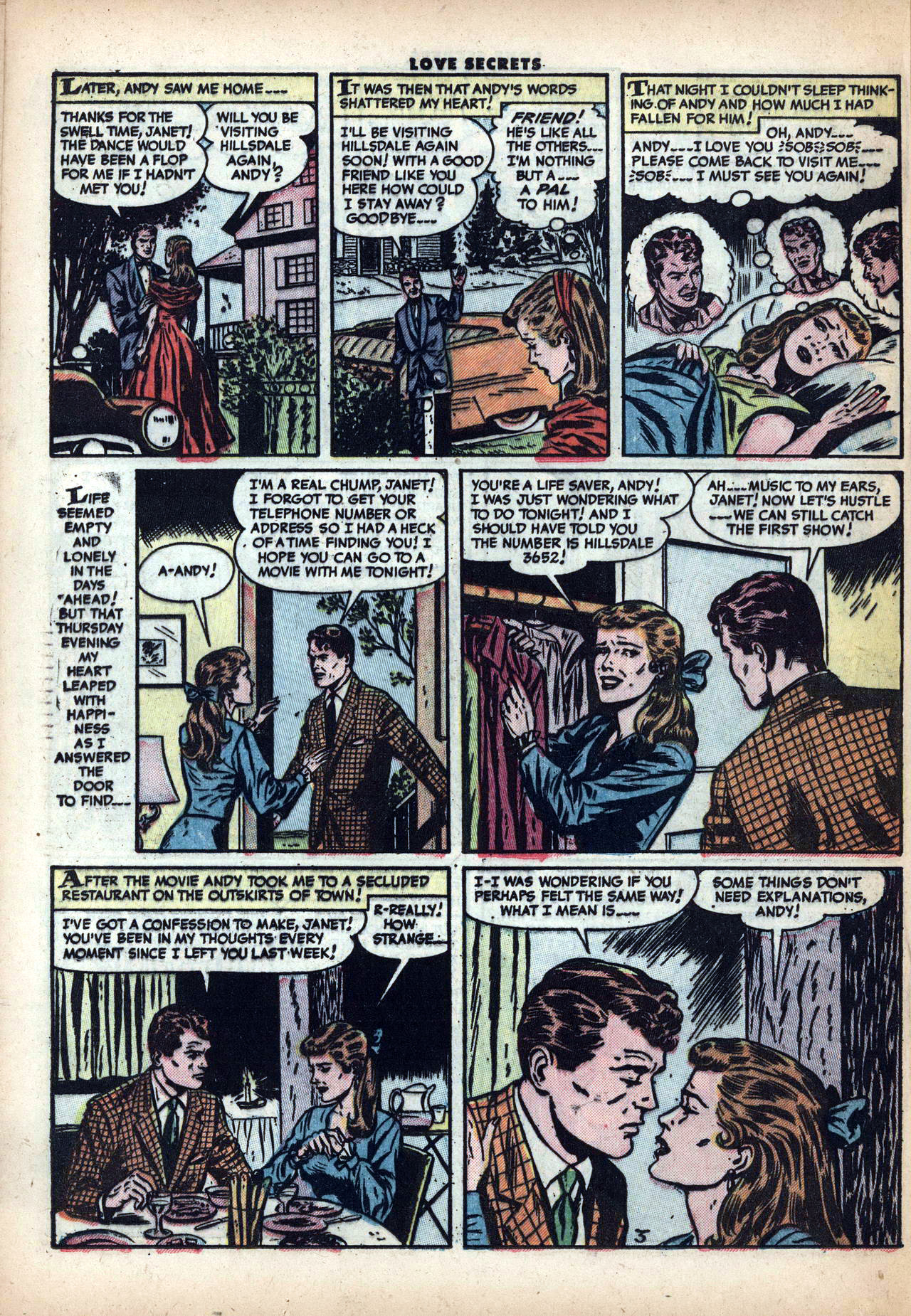 Read online Love Secrets (1953) comic -  Issue #39 - 20