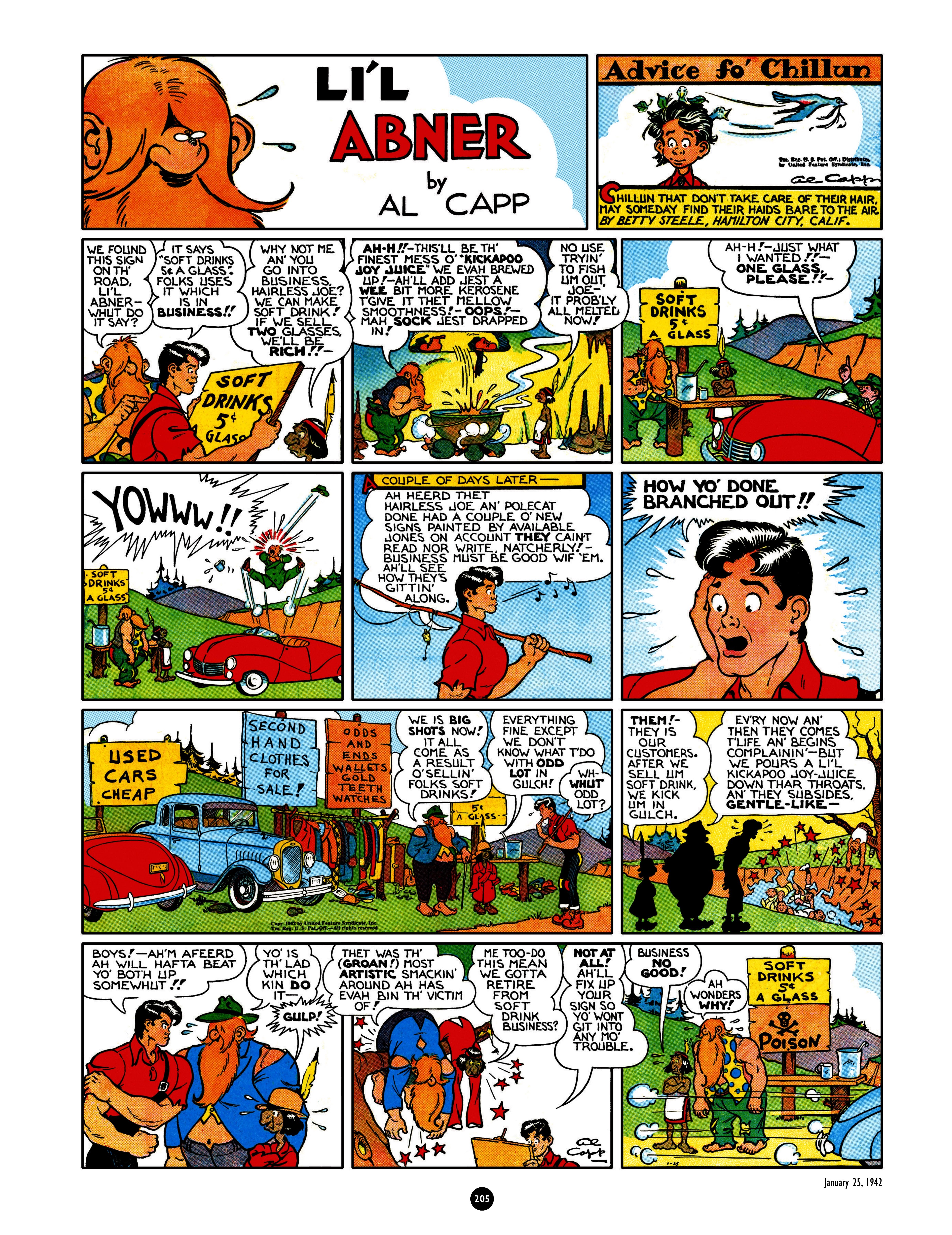 Read online Al Capp's Li'l Abner Complete Daily & Color Sunday Comics comic -  Issue # TPB 4 (Part 3) - 7