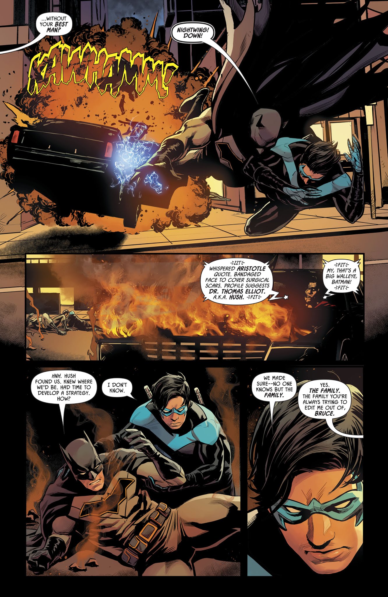 Read online Batman: Prelude to the Wedding: Nightwing vs. Hush comic -  Issue # Full - 7