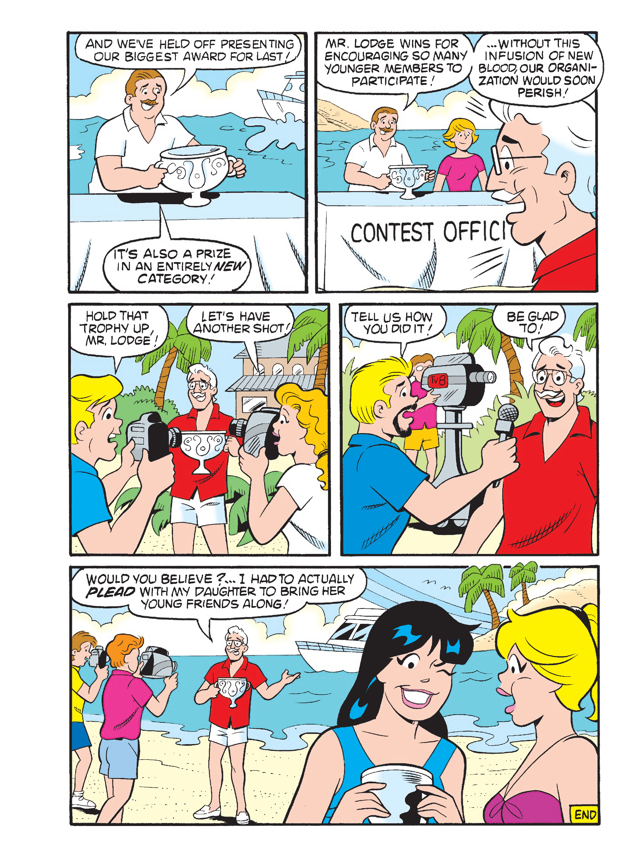Read online World of Betty & Veronica Digest comic -  Issue #16 - 133
