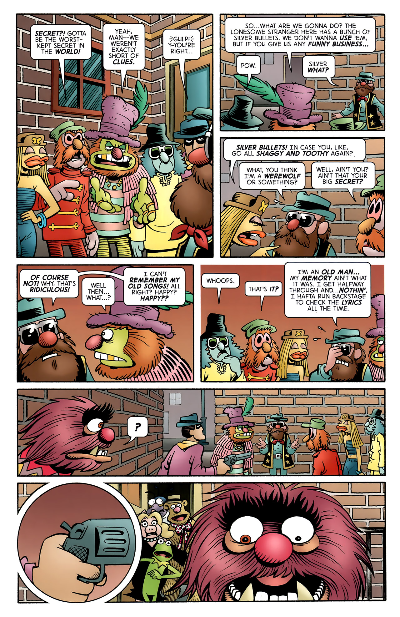 Read online The Muppet Show: The Comic Book comic -  Issue #10 - 19