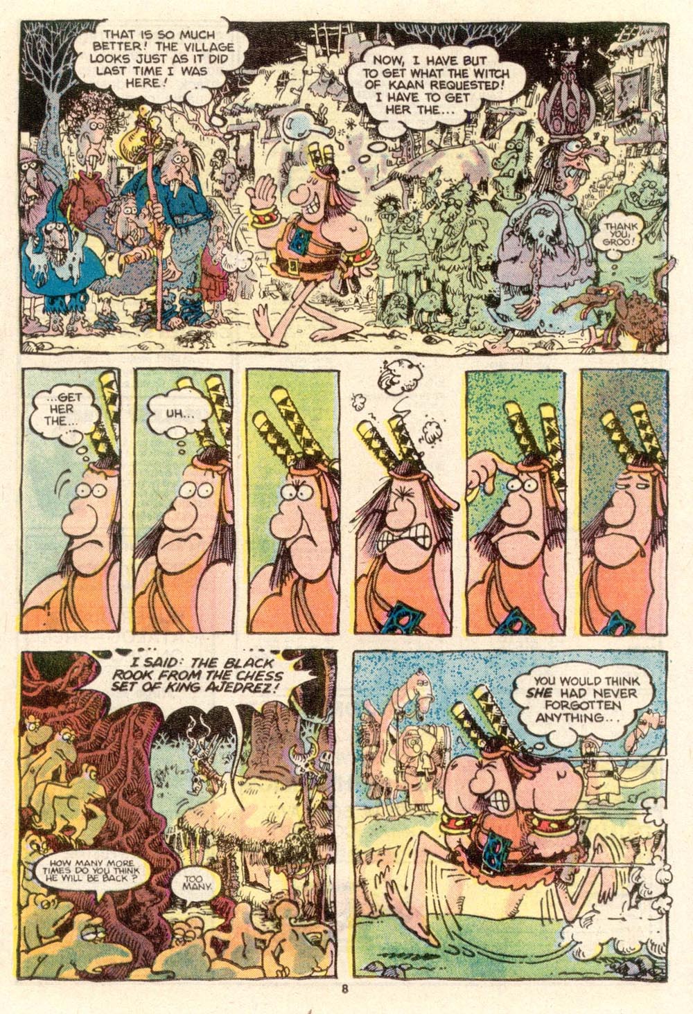 Read online Sergio Aragonés Groo the Wanderer comic -  Issue #24 - 9