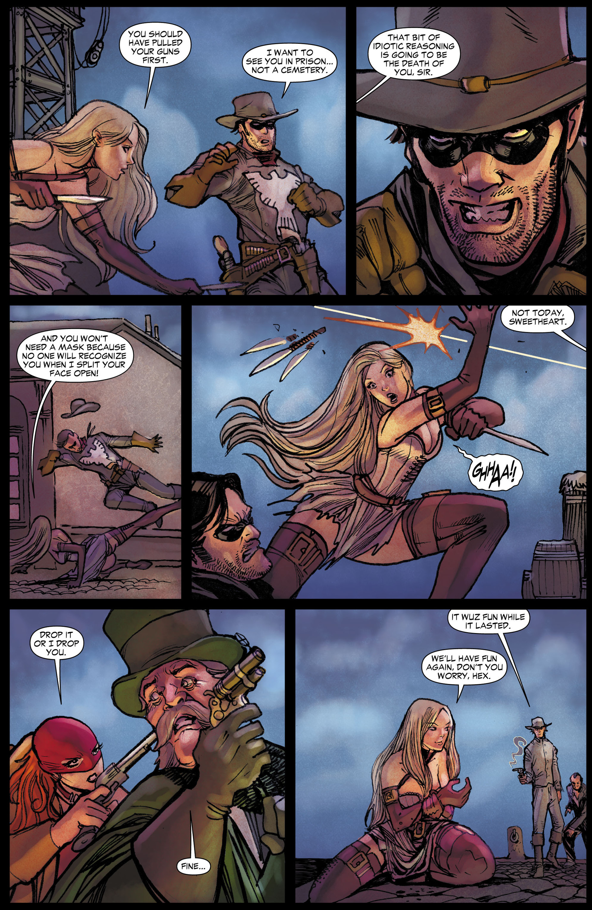 Read online All-Star Western (2011) comic -  Issue #9 - 6