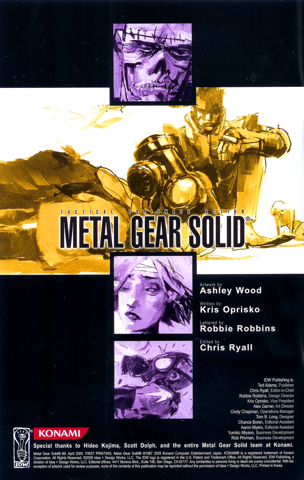 Read online Metal Gear Solid comic -  Issue #8 - 2