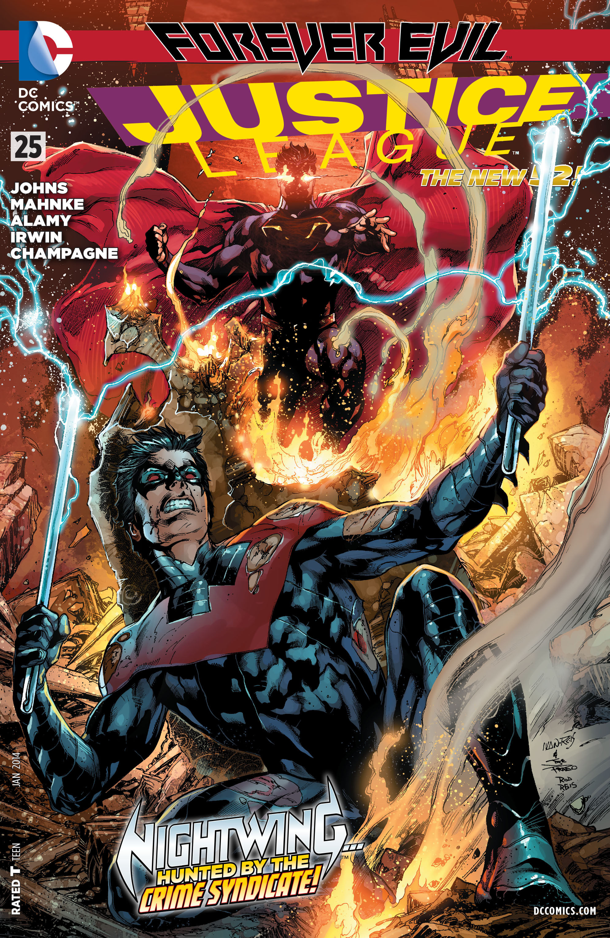 Read online Justice League (2011) comic -  Issue #25 - 1