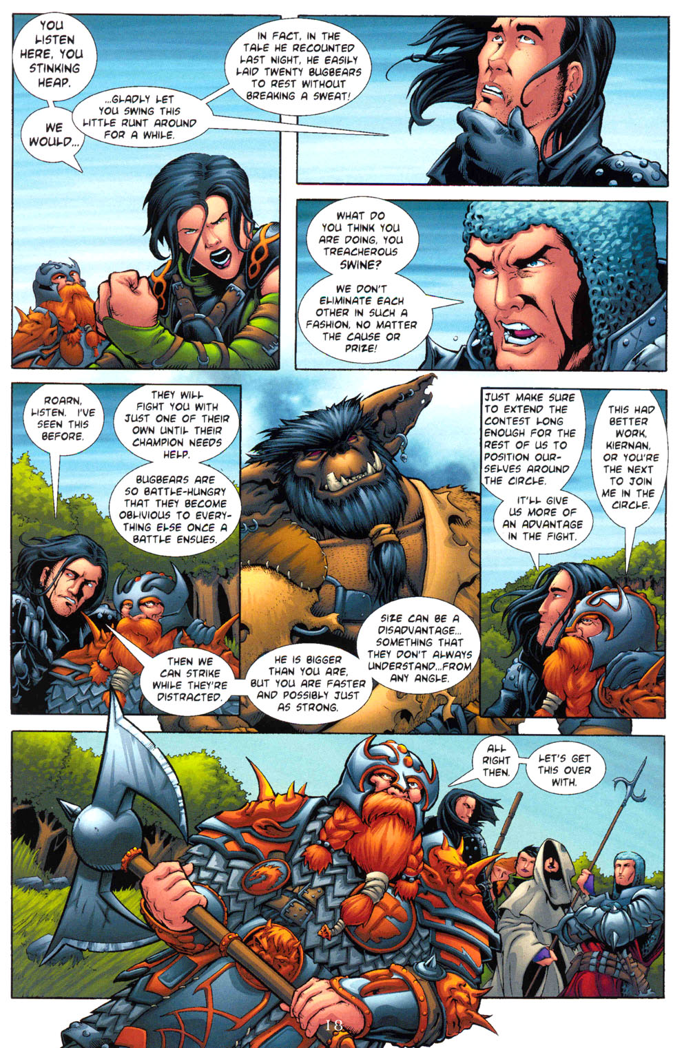 Read online Dungeons And Dragons: In The Shadow Of Dragons comic -  Issue #5 - 19