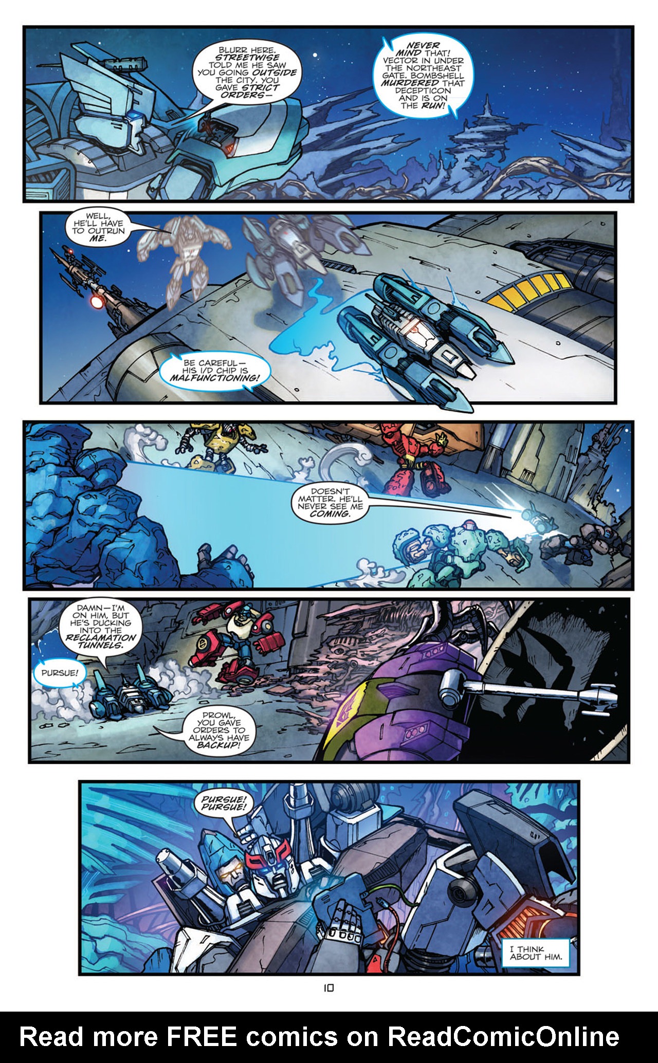 Read online Transformers: Robots In Disguise (2012) comic -  Issue #4 - 13