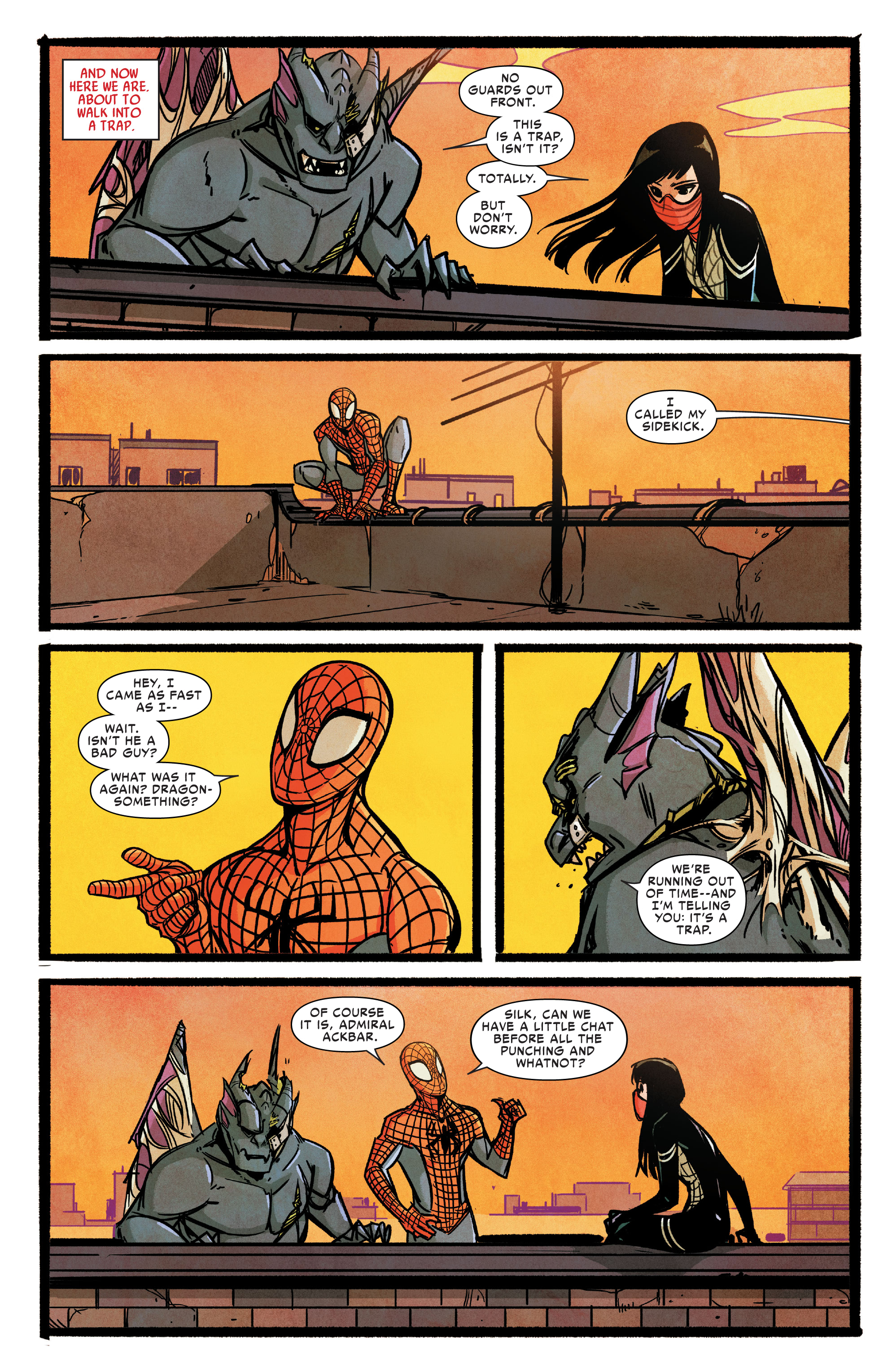 Read online Silk: Out of the Spider-Verse comic -  Issue # TPB 1 (Part 2) - 57