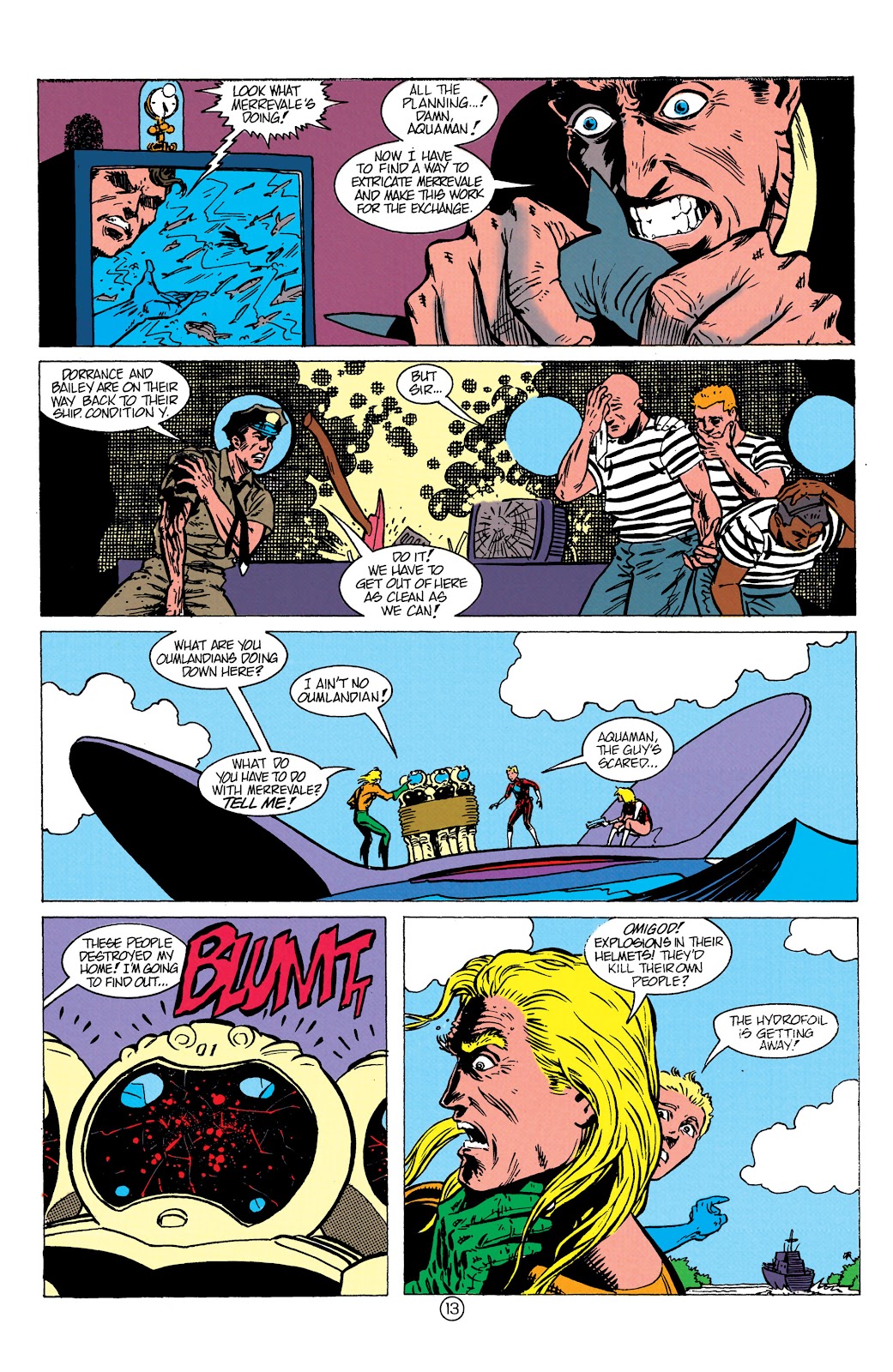 Aquaman (1991) Issue #10 #10 - English 14