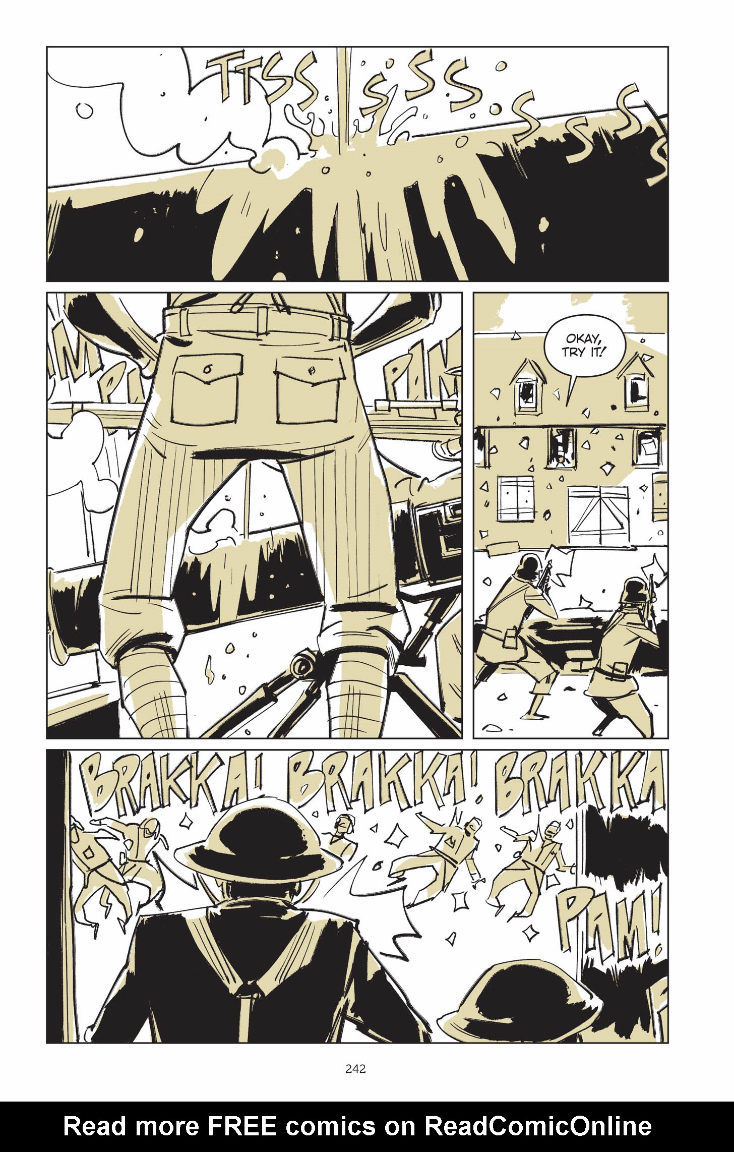 Read online Now Let Me Fly: A Portrait of Eugene Bullard comic -  Issue # TPB (Part 3) - 40