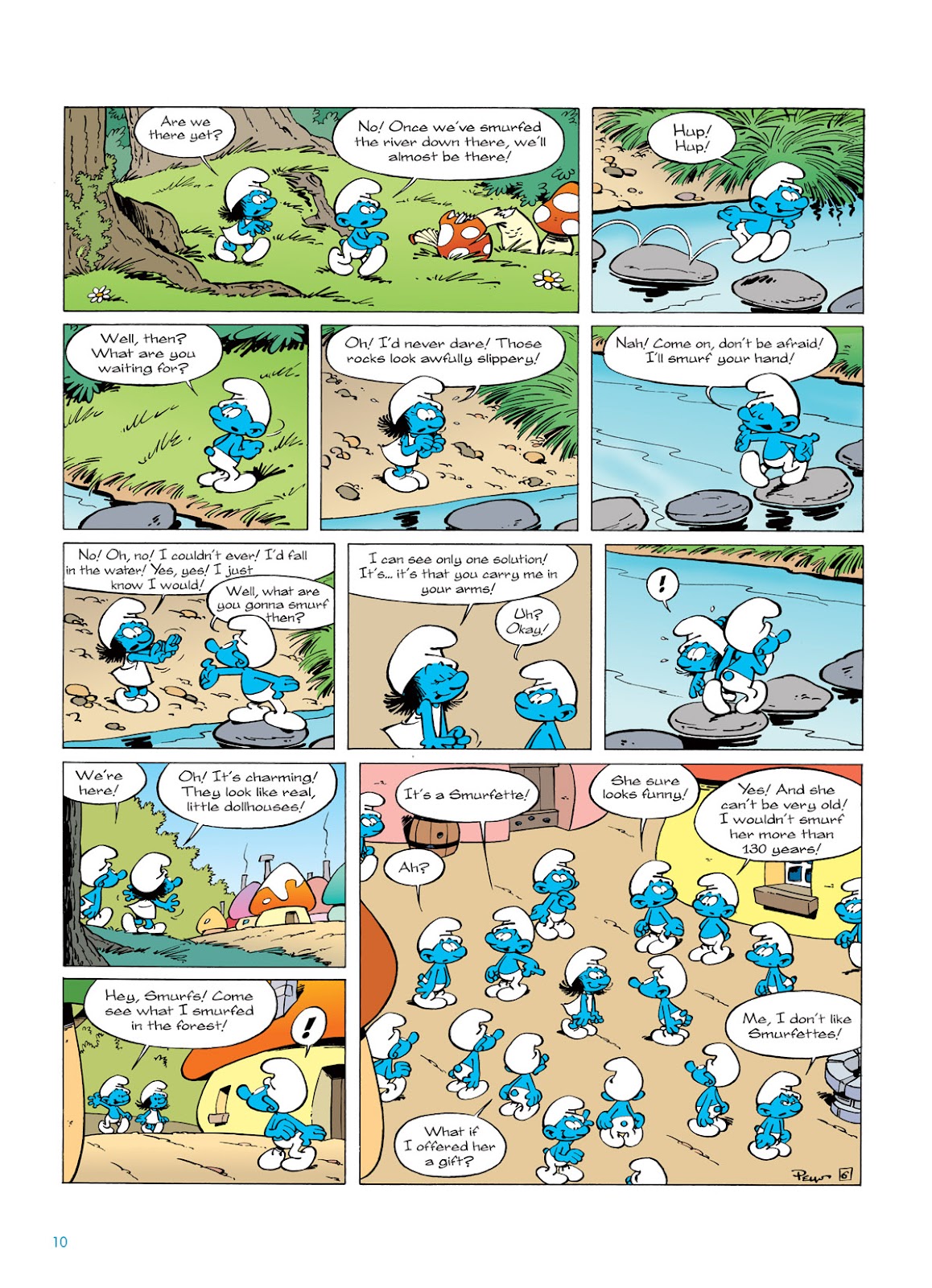 Read online The Smurfs comic -  Issue #4 - 10