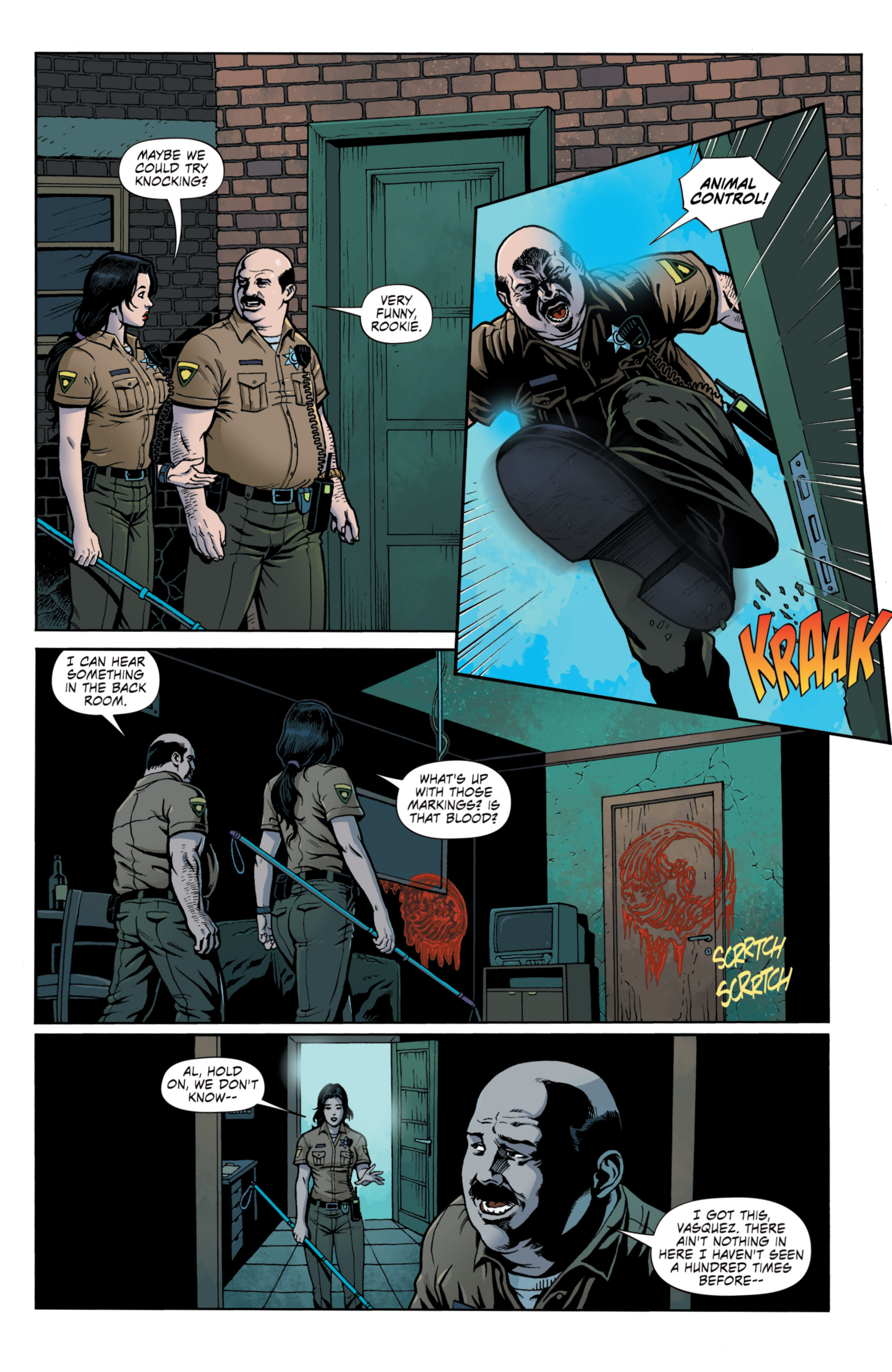 Read online Creature Cops: Special Varmint Unit comic -  Issue #1 - 23