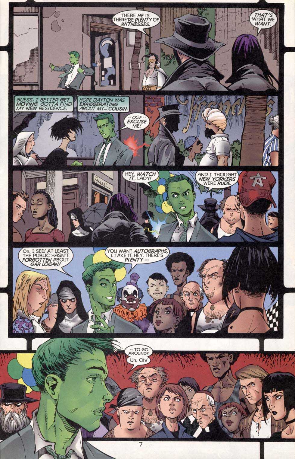 Read online Beast Boy comic -  Issue #1 - 8