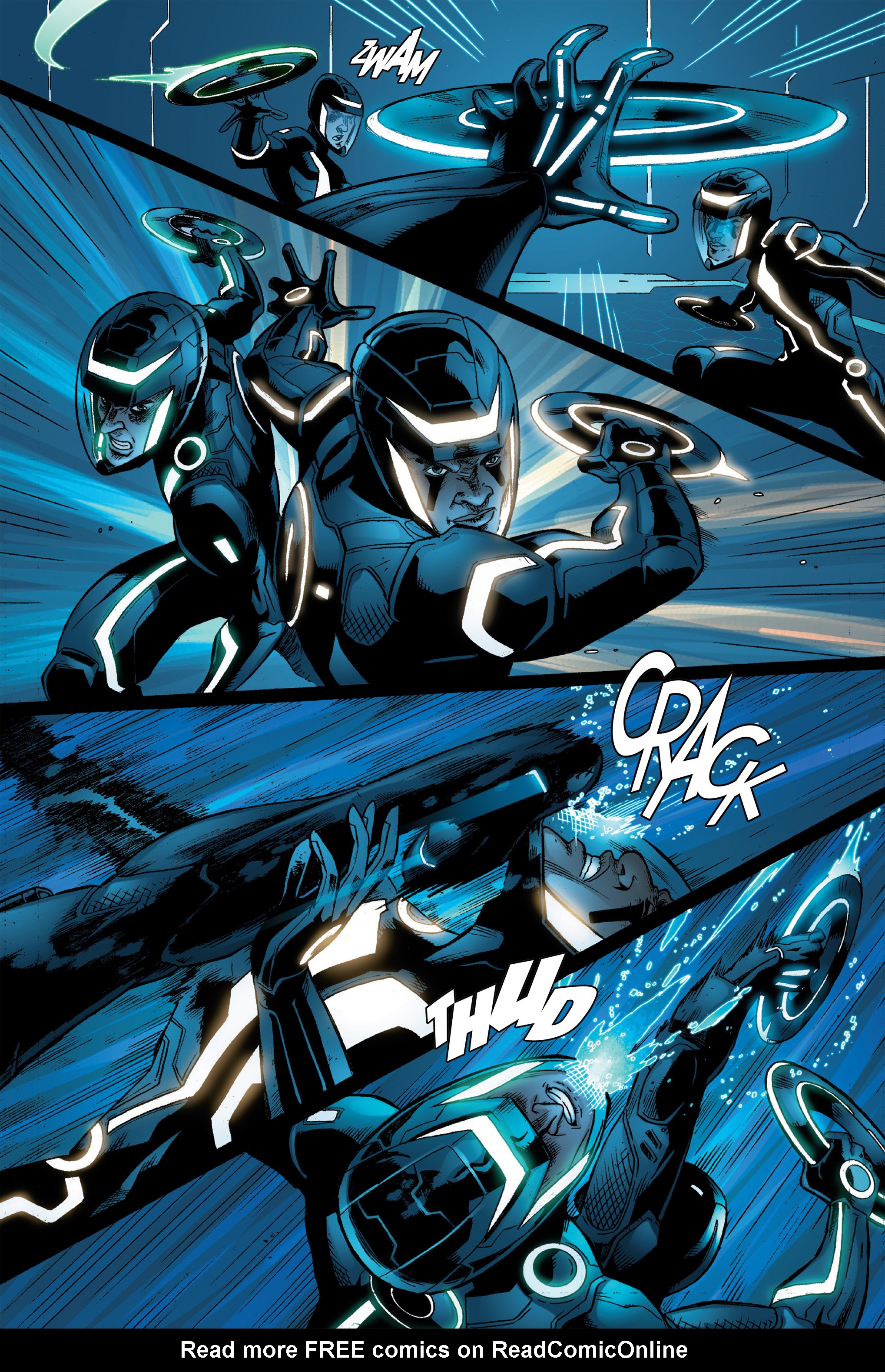 Read online TRON Betrayal comic Issue TPB