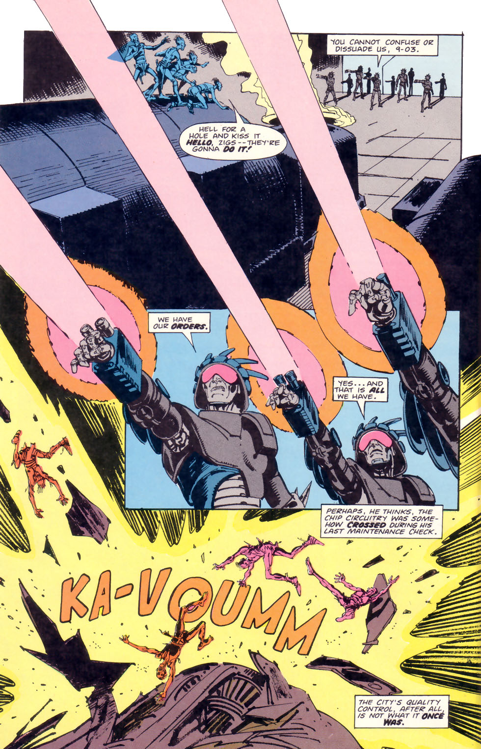 Read online Electric Warrior comic -  Issue #1 - 24