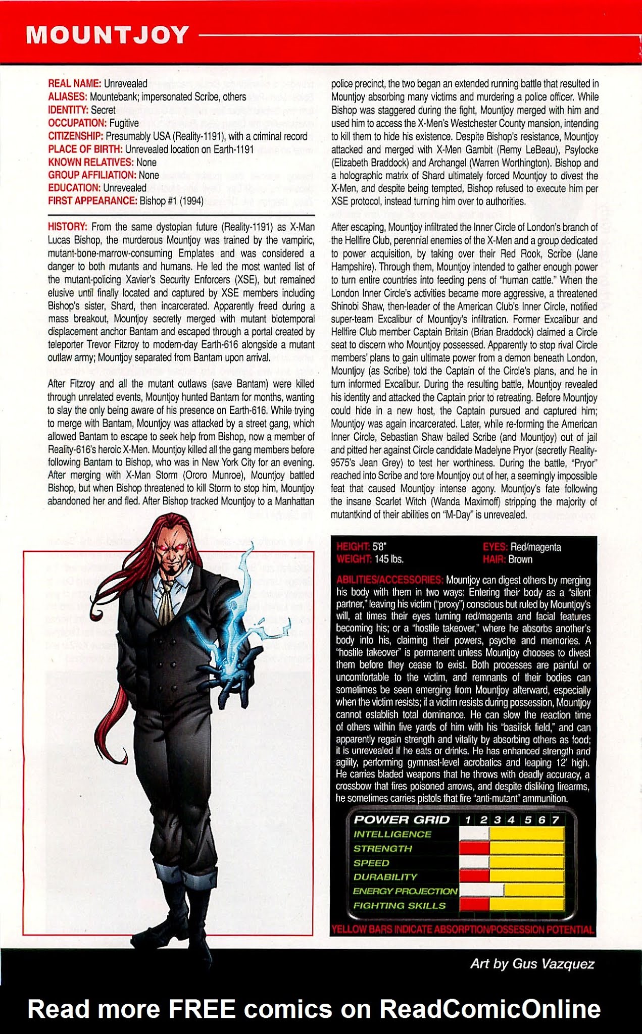 Read online X-Men: Earth's Mutant Heroes comic -  Issue # Full - 36