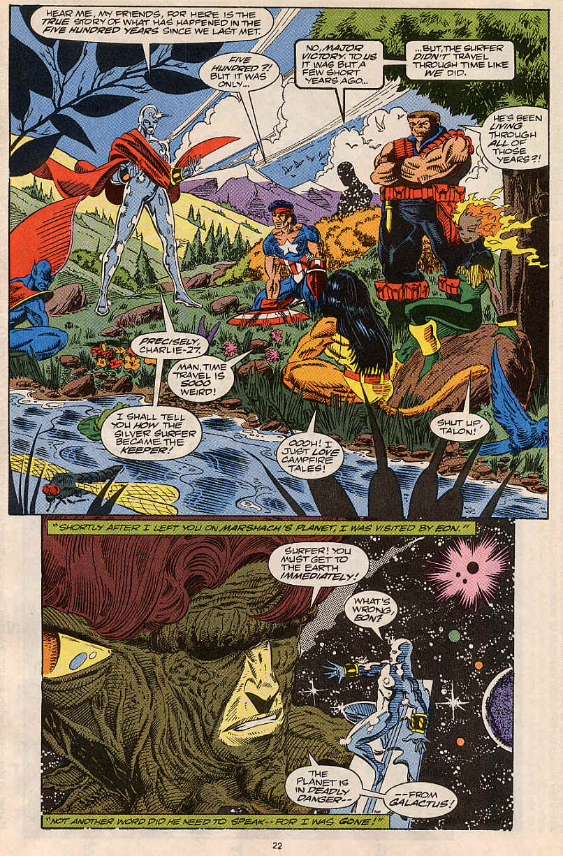 Read online Guardians of the Galaxy (1990) comic -  Issue #24 - 17