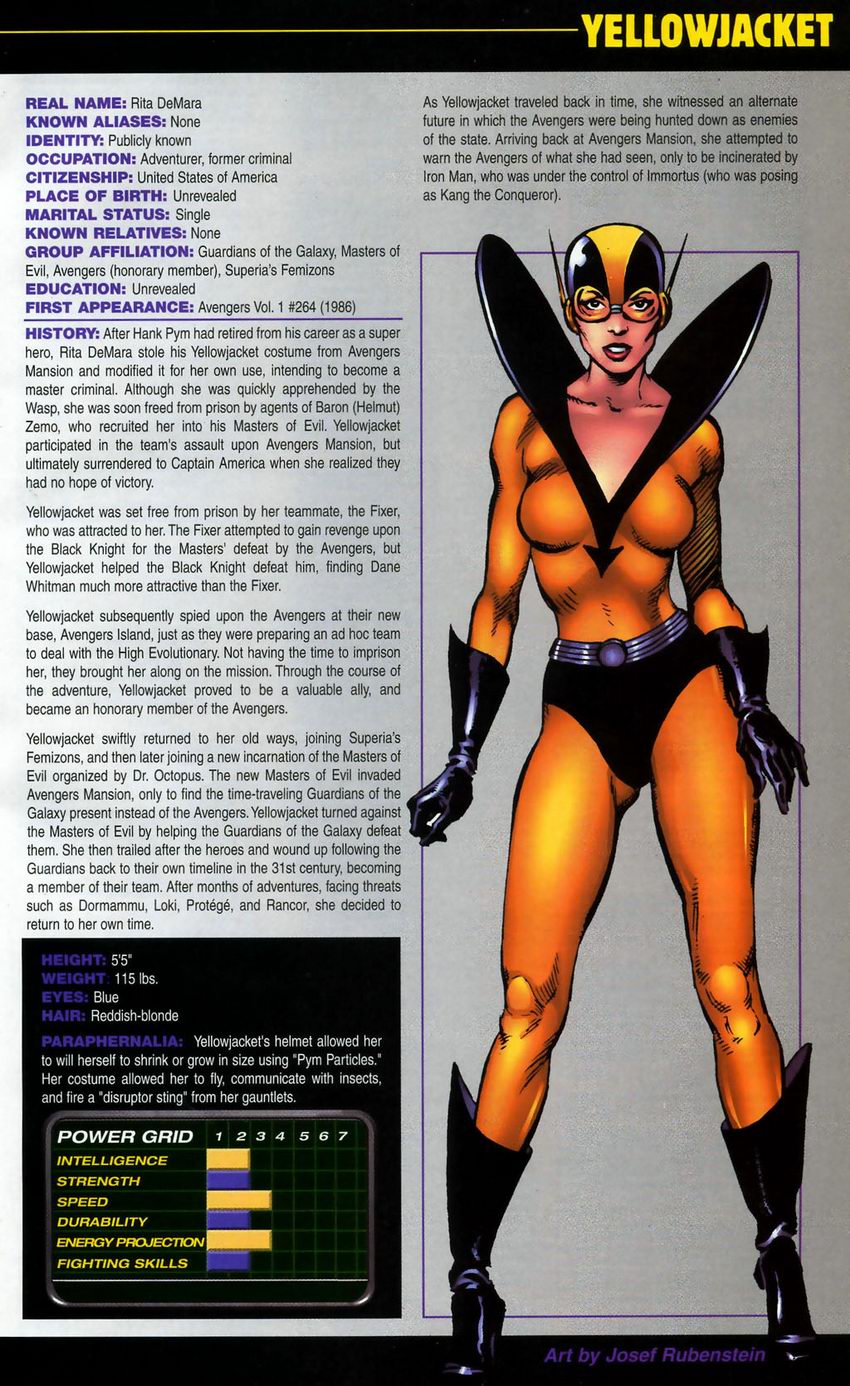 The Official Handbook of the Marvel Universe: Book of the Dead issue Full - Page 49