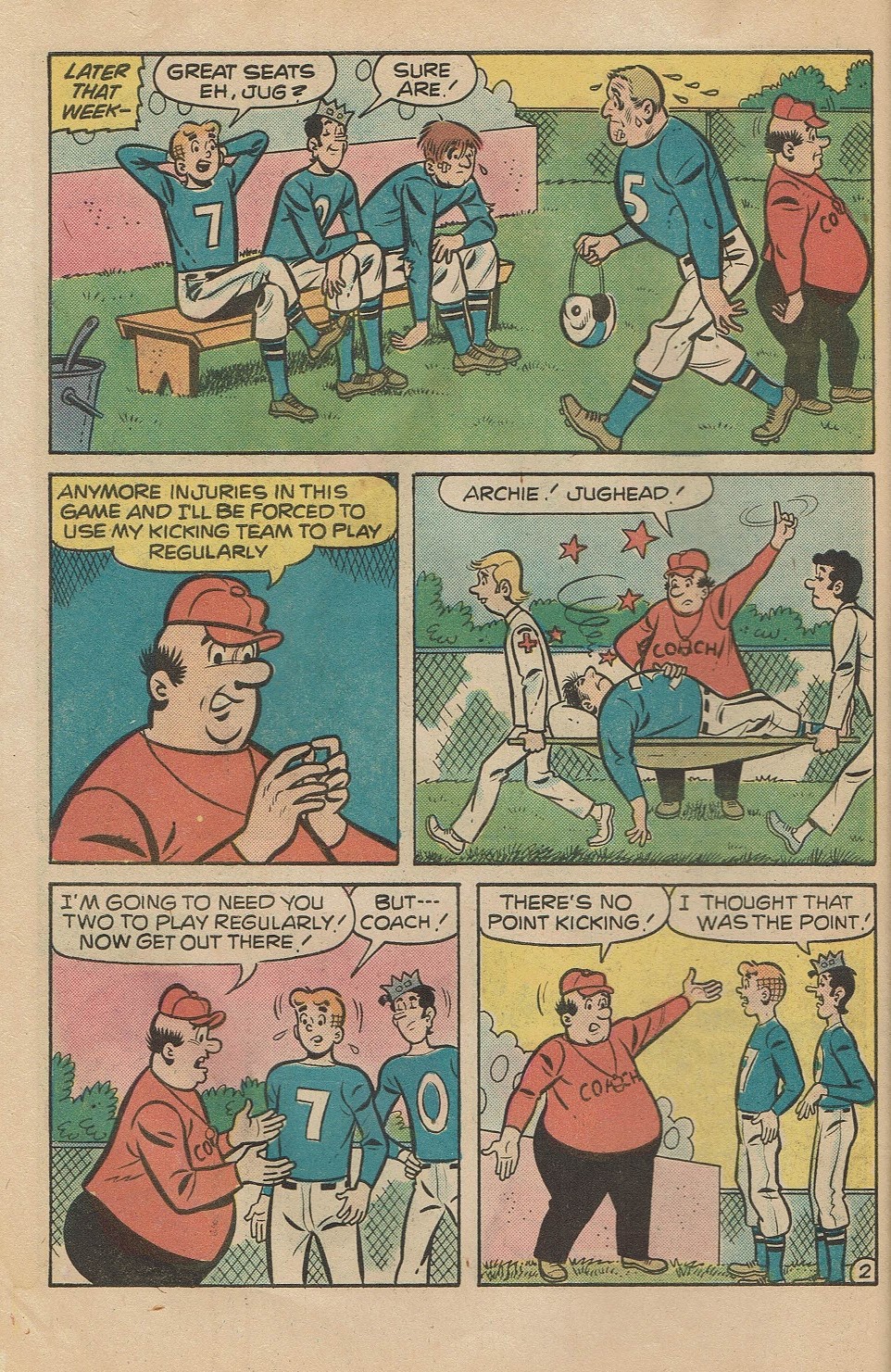 Read online Archie's TV Laugh-Out comic -  Issue #47 - 30