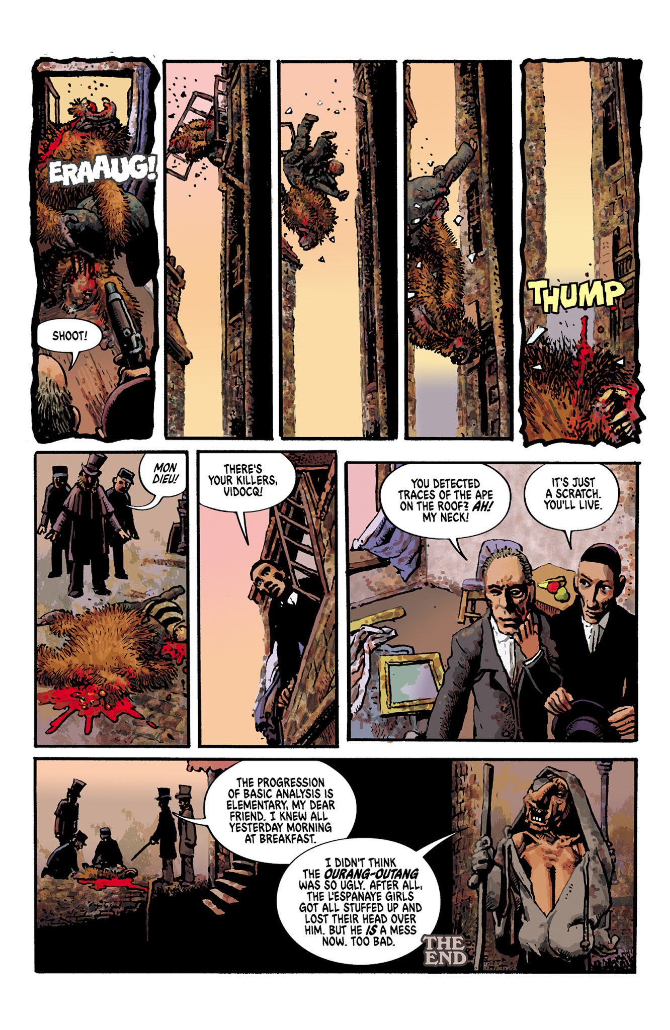 Read online Edgar Allan Poe's Morella and the Murders in the Rue Morgue comic -  Issue # Full - 28