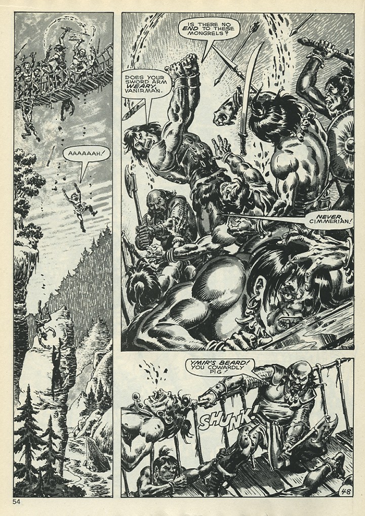 Read online The Savage Sword Of Conan comic -  Issue #137 - 55