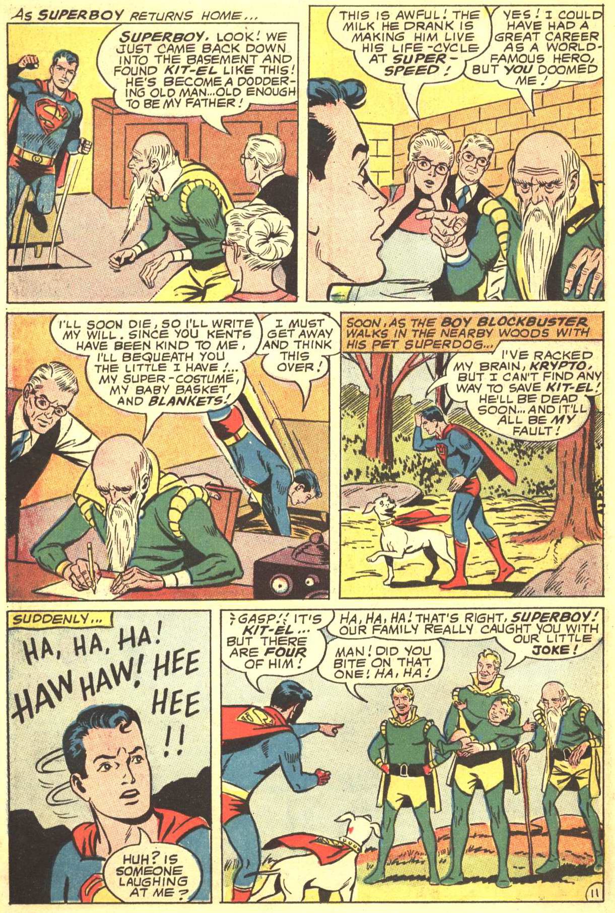 Read online Superboy (1949) comic -  Issue #137 - 22