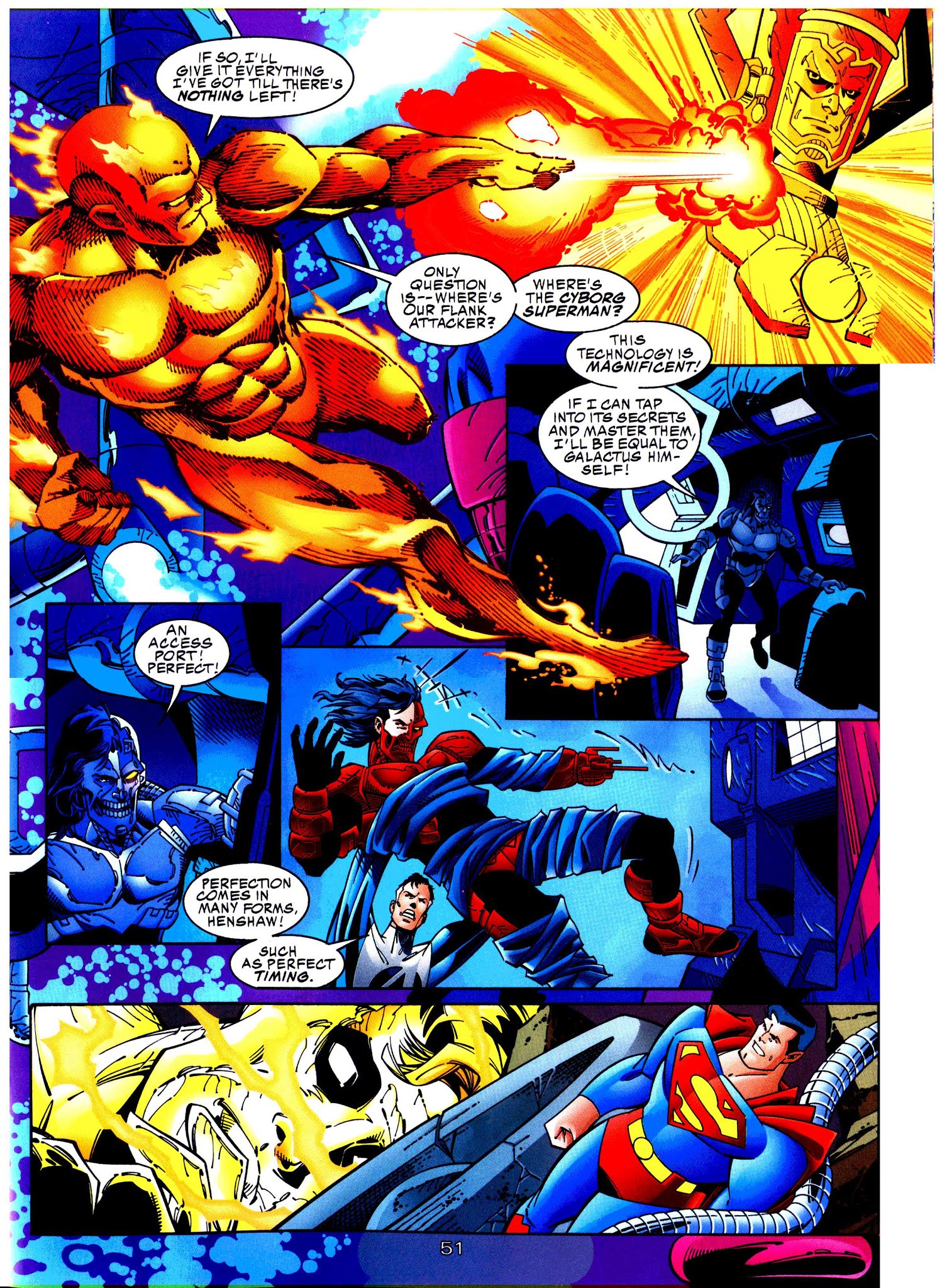 Read online Superman/Fantastic Four comic -  Issue # Full - 44