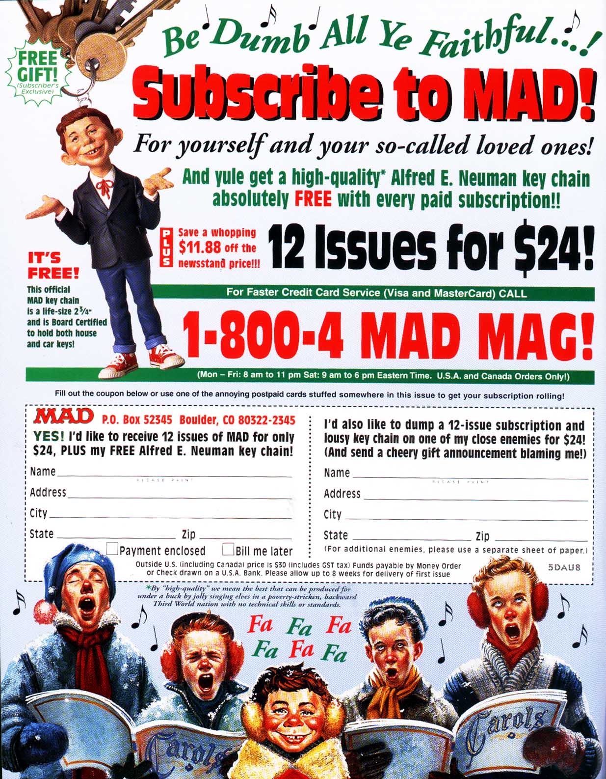 Read online MAD comic -  Issue #401 - 2