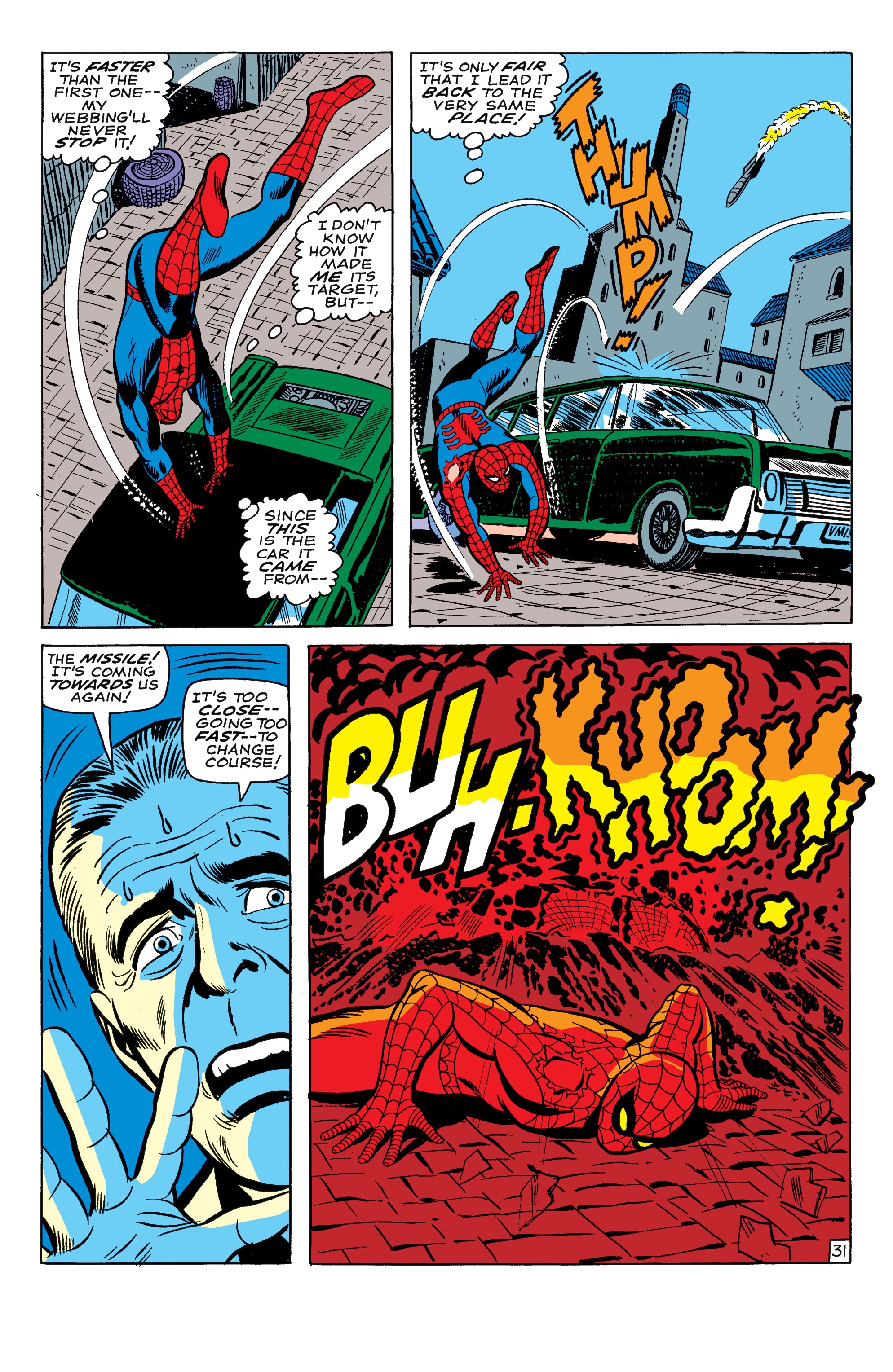 Read online Amazing Spider-Man Epic Collection comic -  Issue # The Secret of the Petrified Tablet (Part 1) - 36