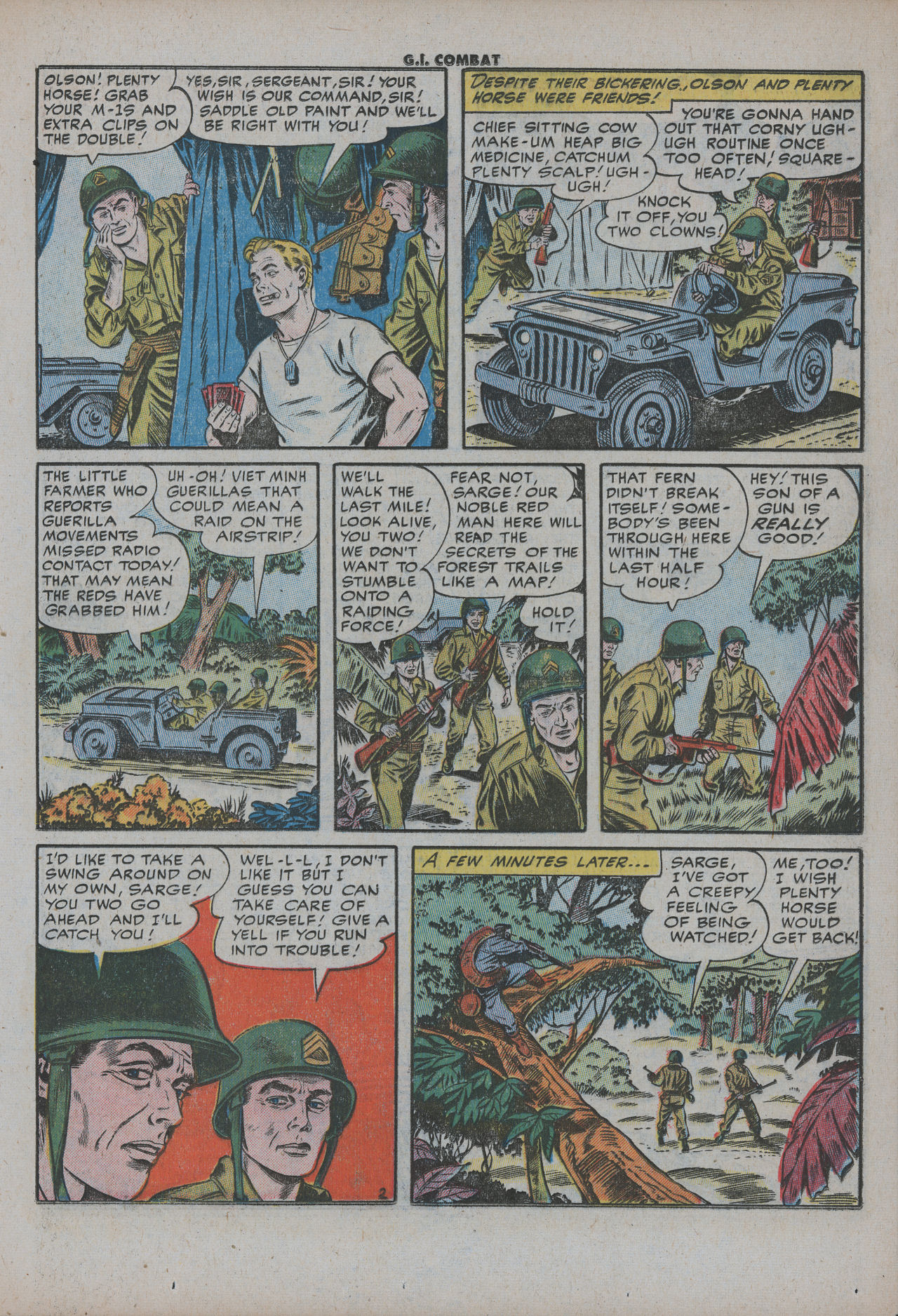 Read online G.I. Combat (1952) comic -  Issue #32 - 13