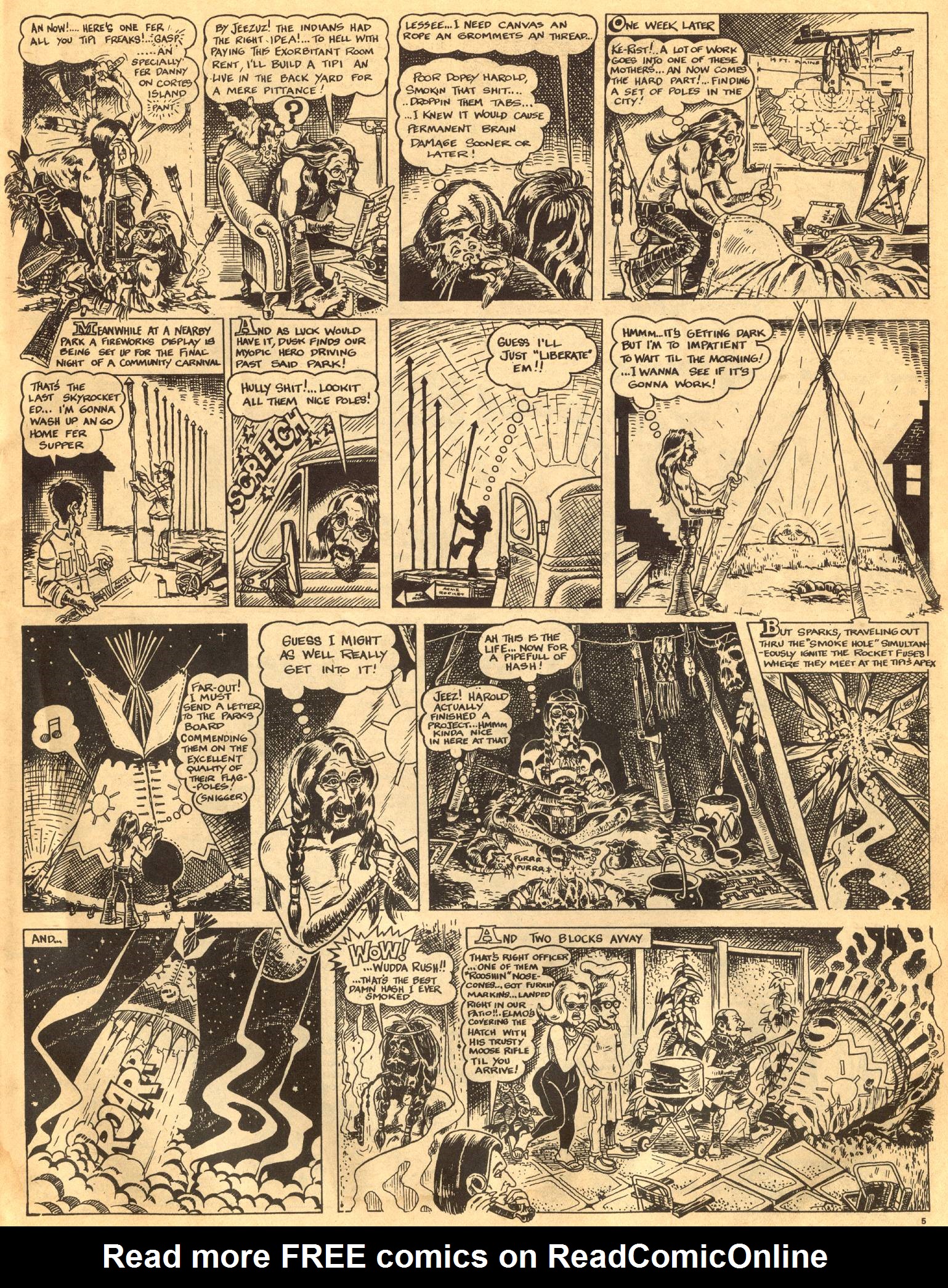 Read online Harold Hedd comic -  Issue #1 - 7
