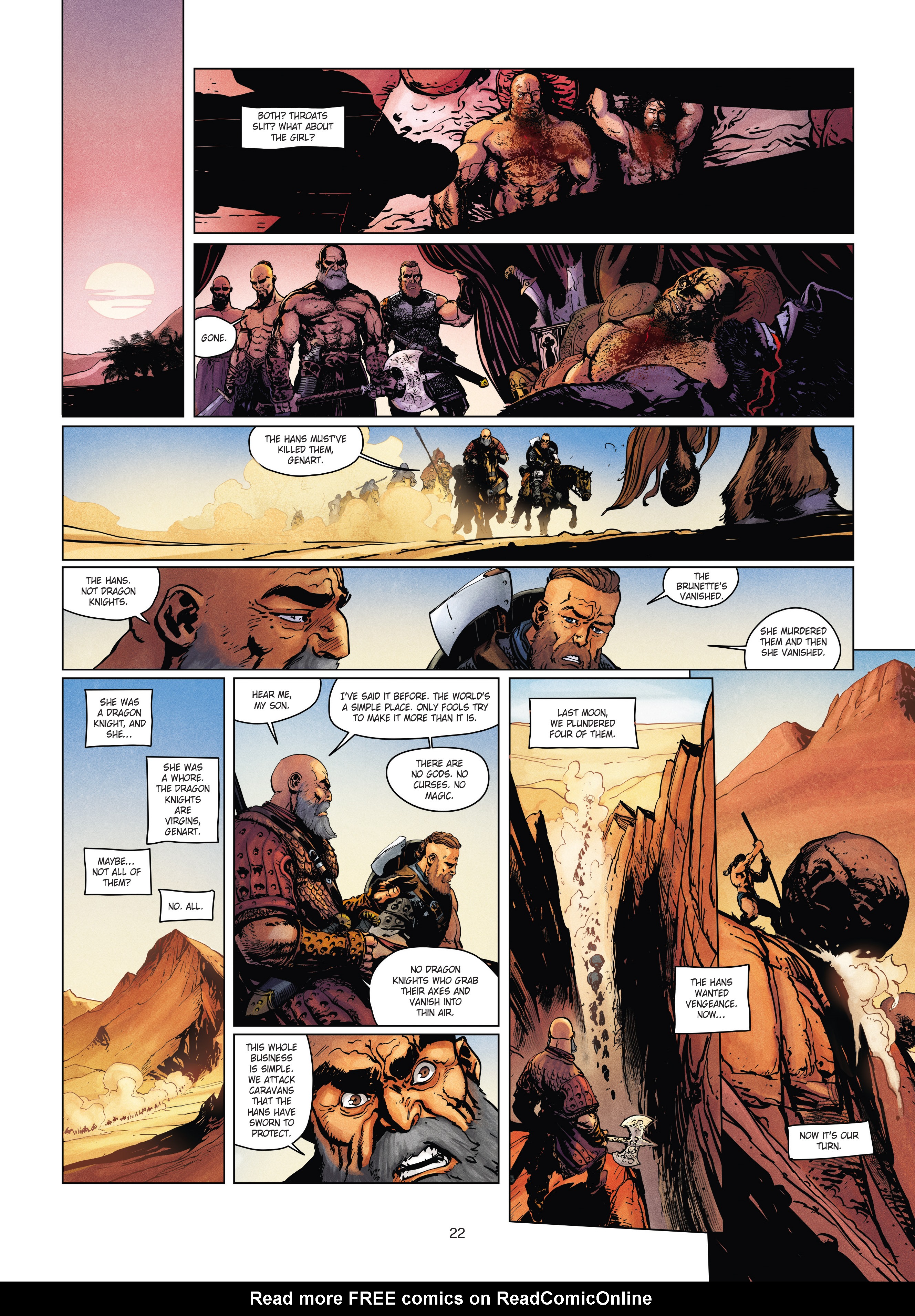 Read online Chronicles of the Dragon Knights comic -  Issue #21 - 22