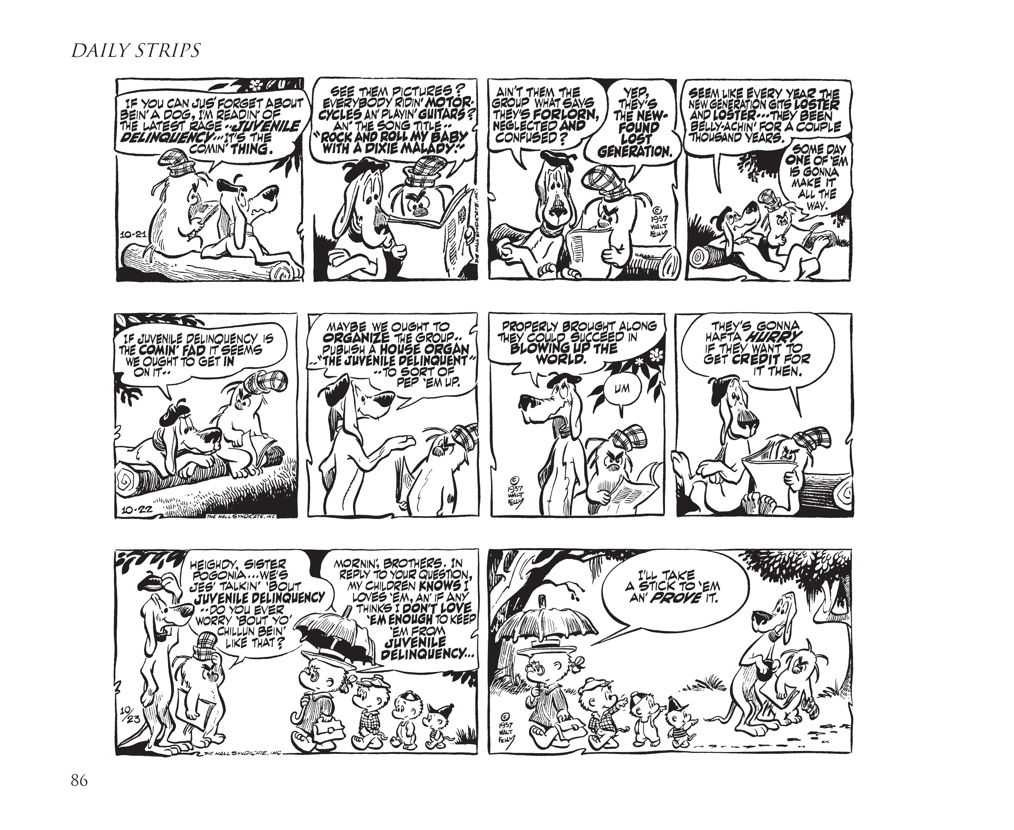 Read online Pogo by Walt Kelly: The Complete Syndicated Comic Strips comic -  Issue # TPB 5 (Part 1) - 95